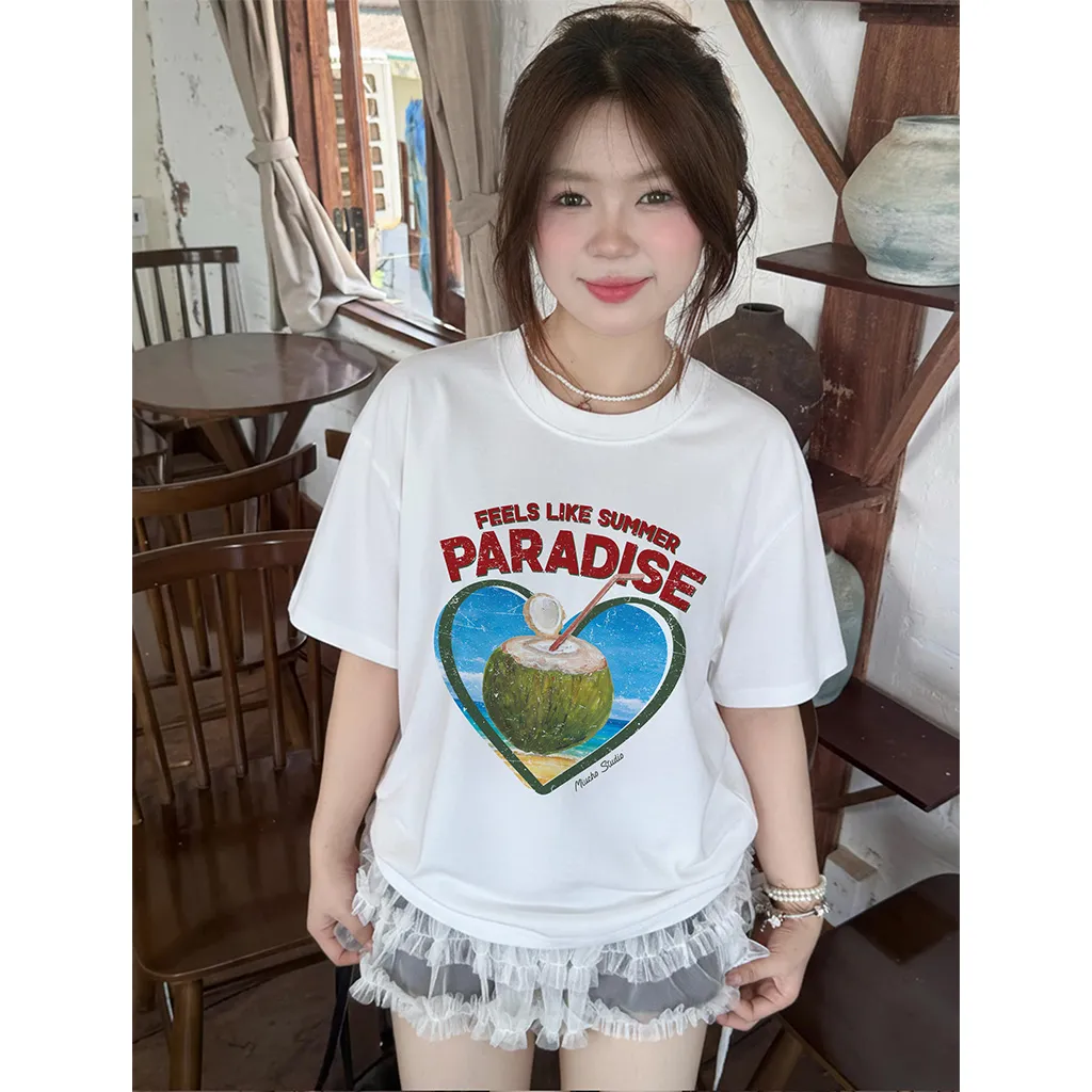 Áo thun boxy coconut chuẩn form tôn dáng Miucho 3379_thumbnail_6