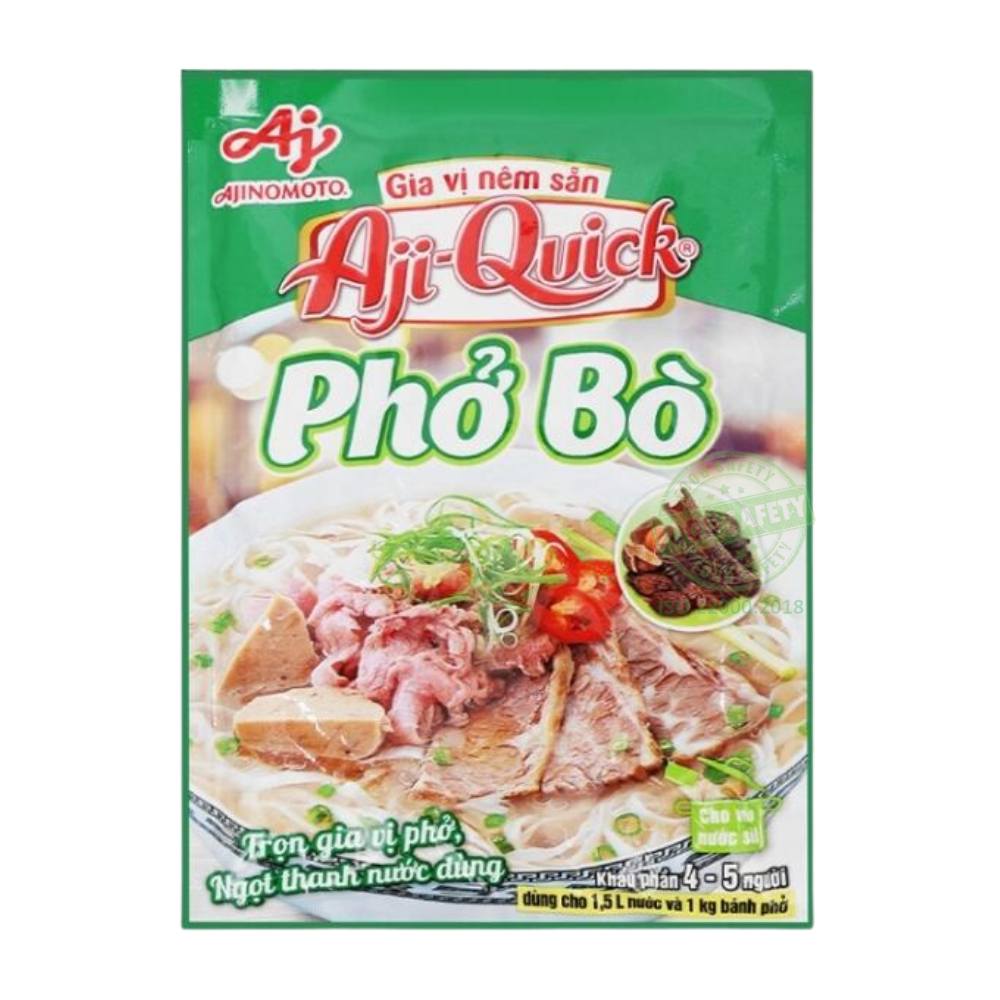 Gia vị phở bò Ajiquick | Gói 50g