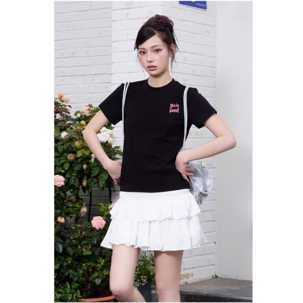 Áo Baby tee nữ