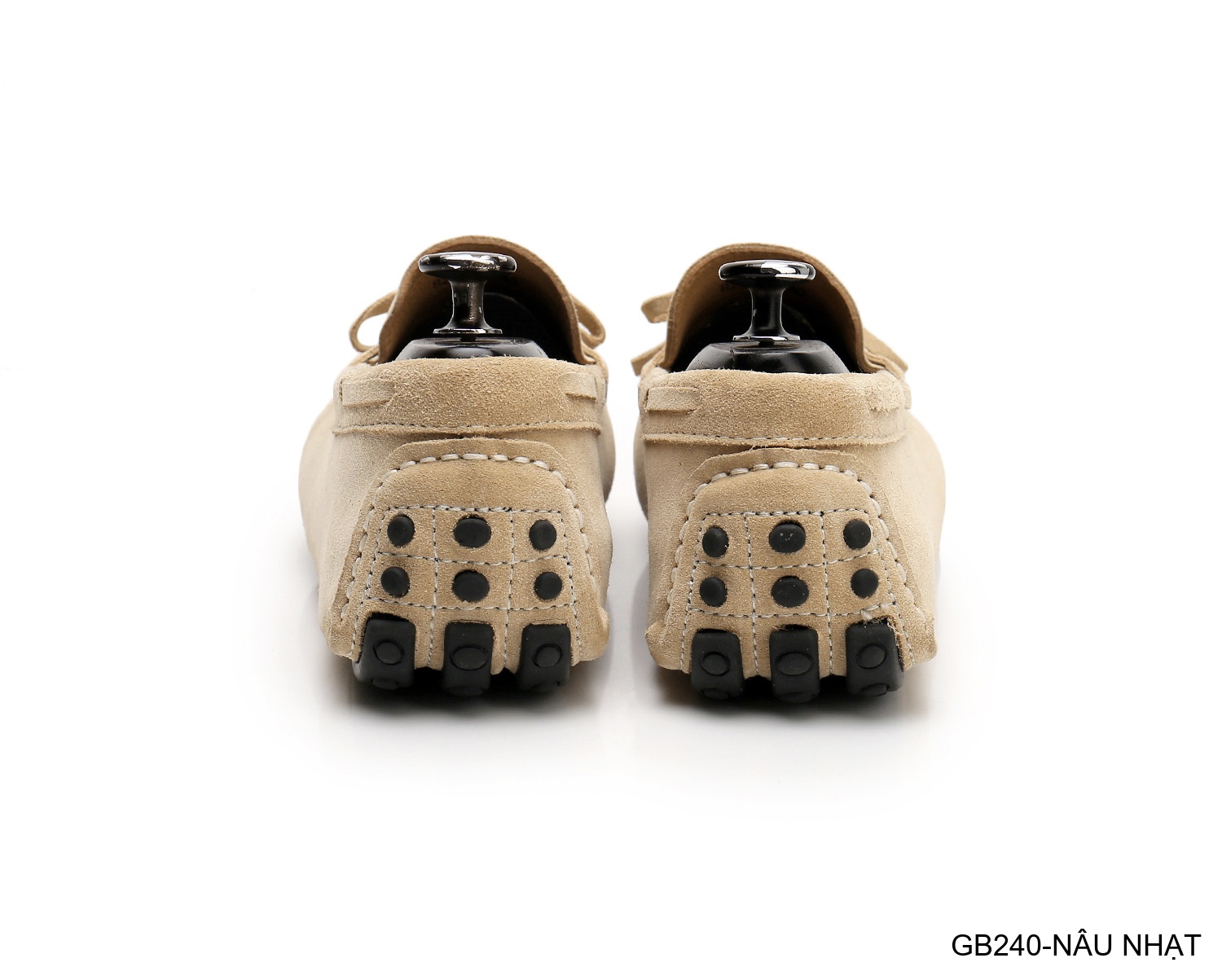 GB240 - Giày lười nam da heo kiểu Anh, đế bệt êm chân, phối nơ bướm thanh lịch_thumbnail_25