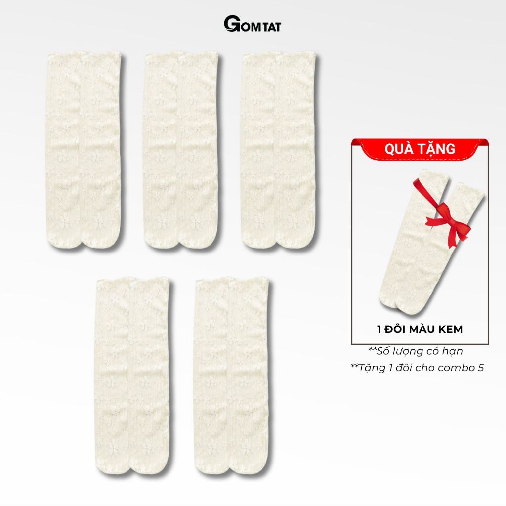 Vớ ren cổ cao nữ SUX-2502