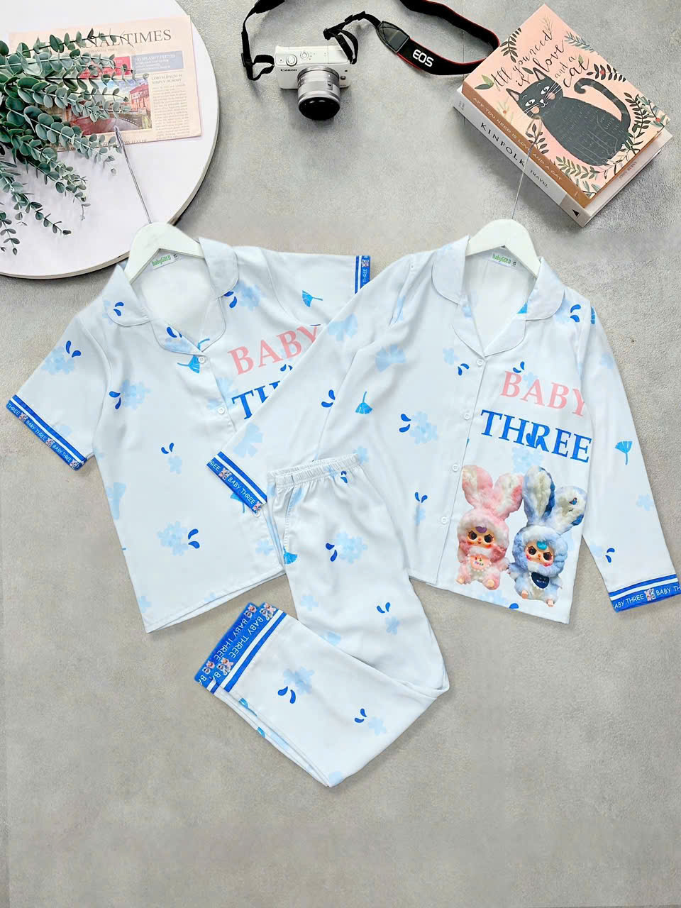 S187 Bộ pizama lụa người lớn (tay dài)_thumbnail_2