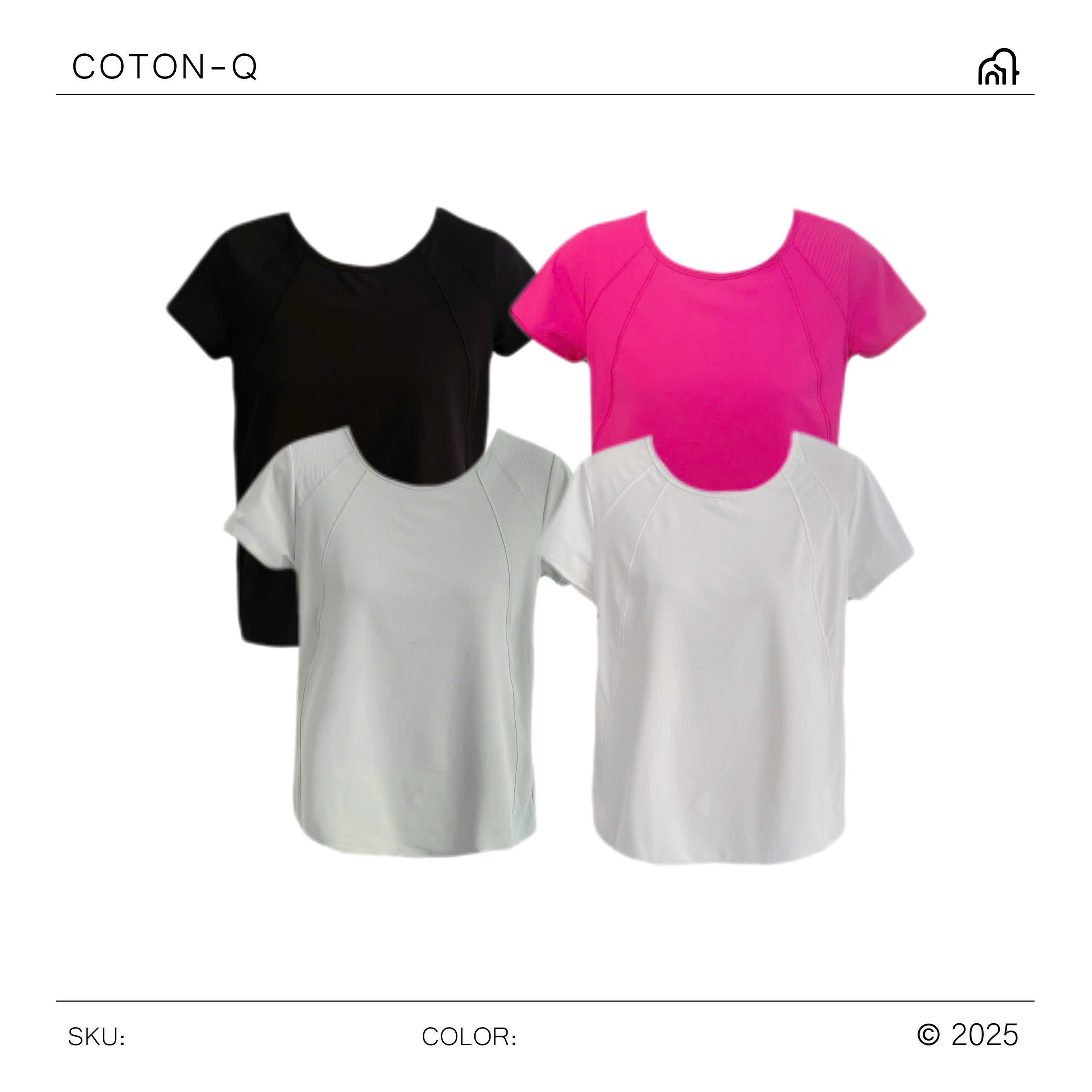 HA613 Áo cổ tròn tập ( NGẪU NHIÊN ) - mua 2 có trùng