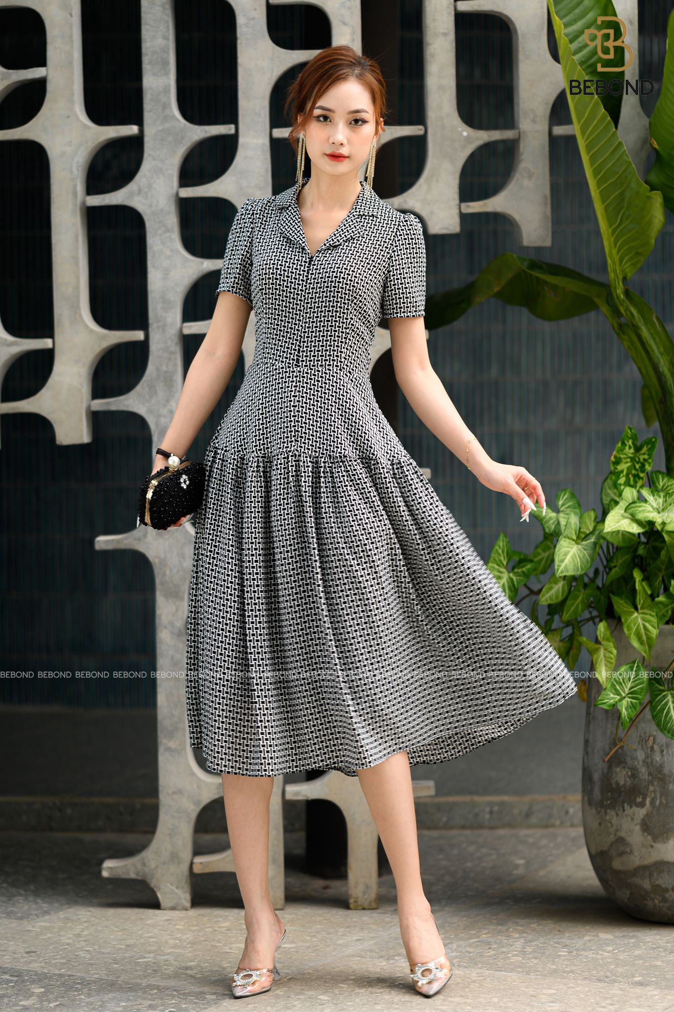 ĐẦM HỌA TIẾT NANH SÓI- CATHERINE DRESS_thumbnail_1