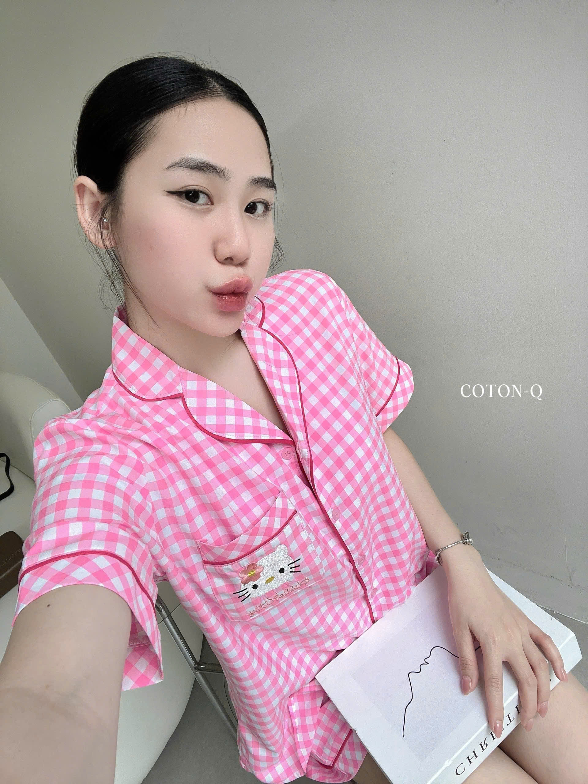 Set bộ đùi caro ( XANH TRỜI )_thumbnail_14