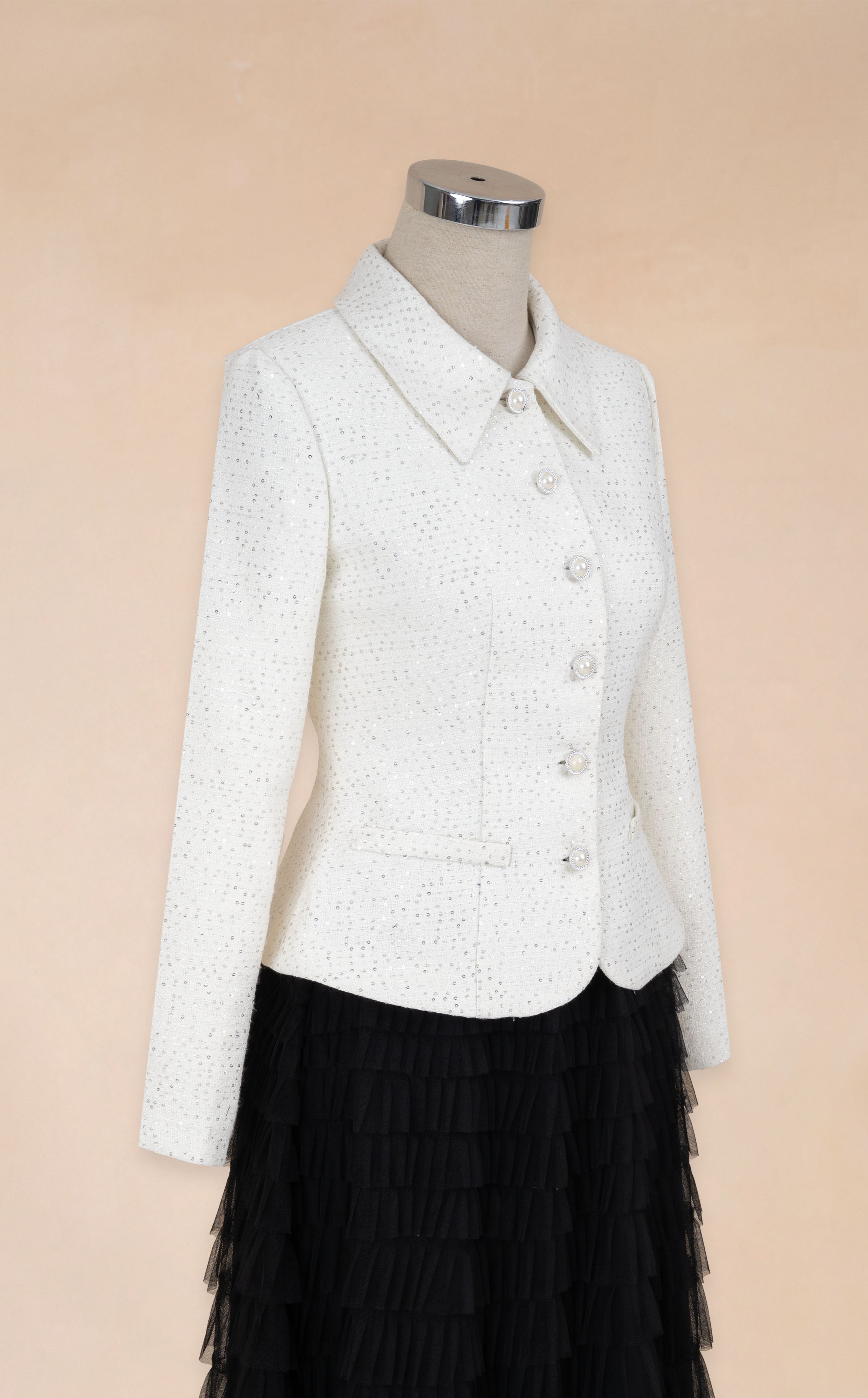 Áo PL Bling Cúc Dọc