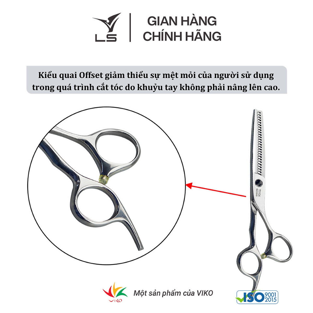 Kéo tỉa VIKO T3326 - bảo hành 2 năm_thumbnail_2