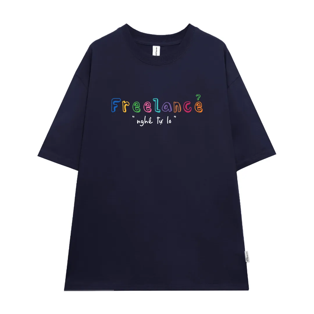 Áo thun form rộng local brand Miucho Club vải dày dặn thoáng mát chữ kiểu Nghề tự lo 2862_thumbnail_12