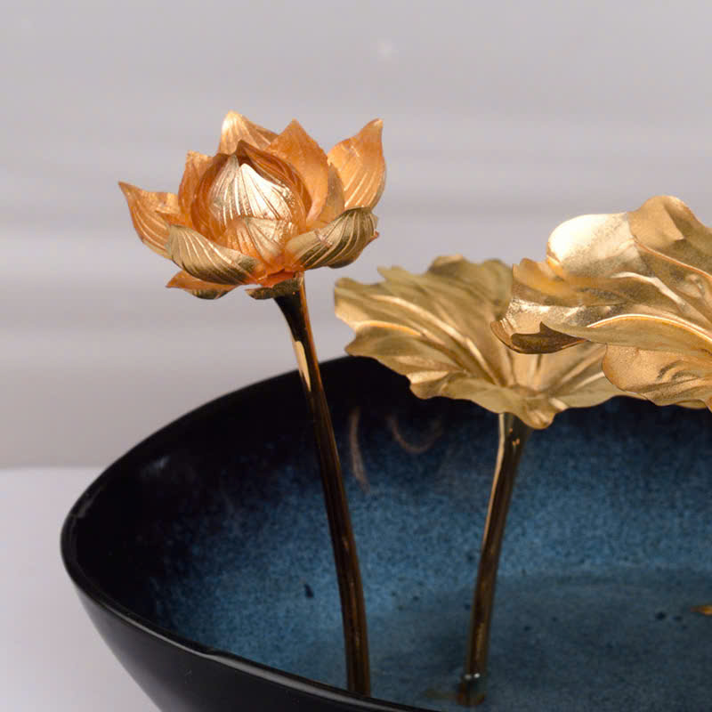 Quà tặng châu hoa sen để bàn mạ vàng 24k_thumbnail_1
