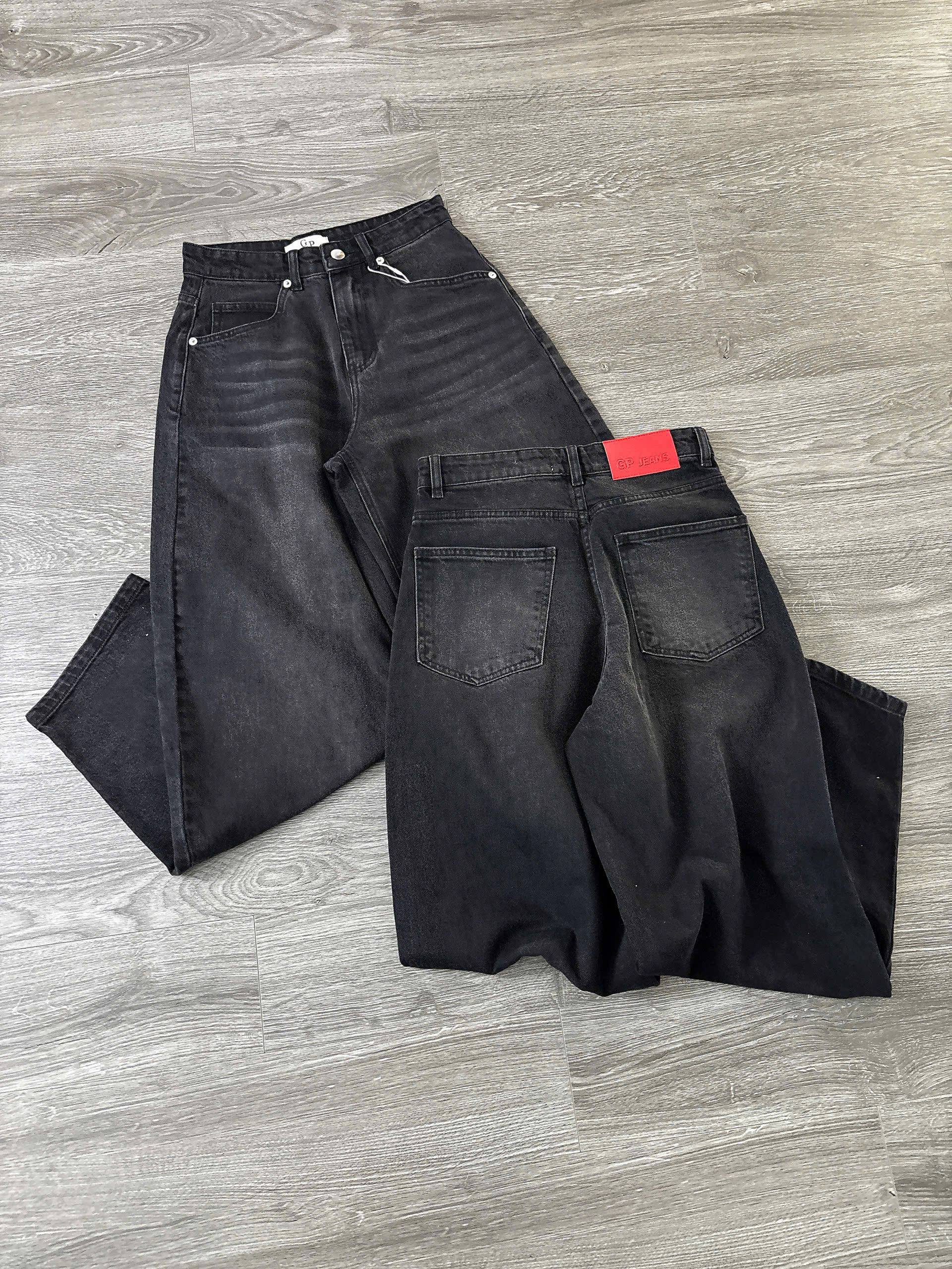 Q353 QUẦN JEAN ỐNG CONG ĐEN_thumbnail_12