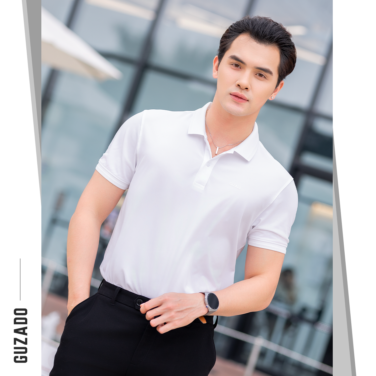 Áo Polo Nam Guzado Chất Vải Coolmax (6 Màu) GPS203_thumbnail_17