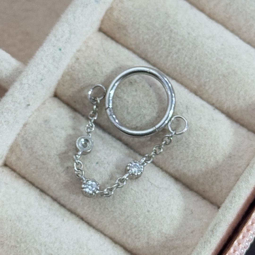 bật khớp kiểu xích kim cương đeo mũi, daith, helixđược 8mm_thumbnail_1