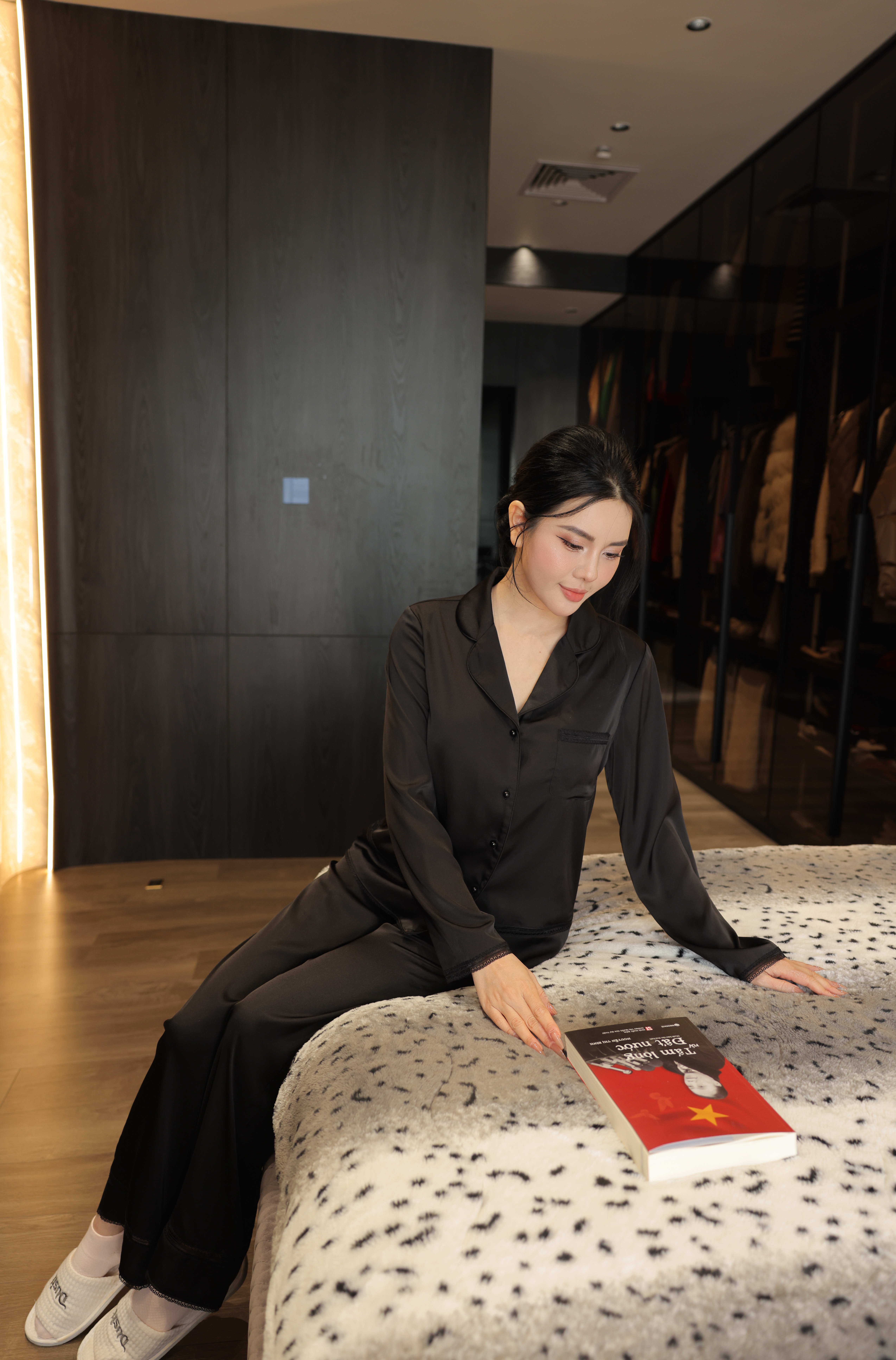 Bộ Lụa Áo Dài Tay, Quần Dài BN649_thumbnail_13