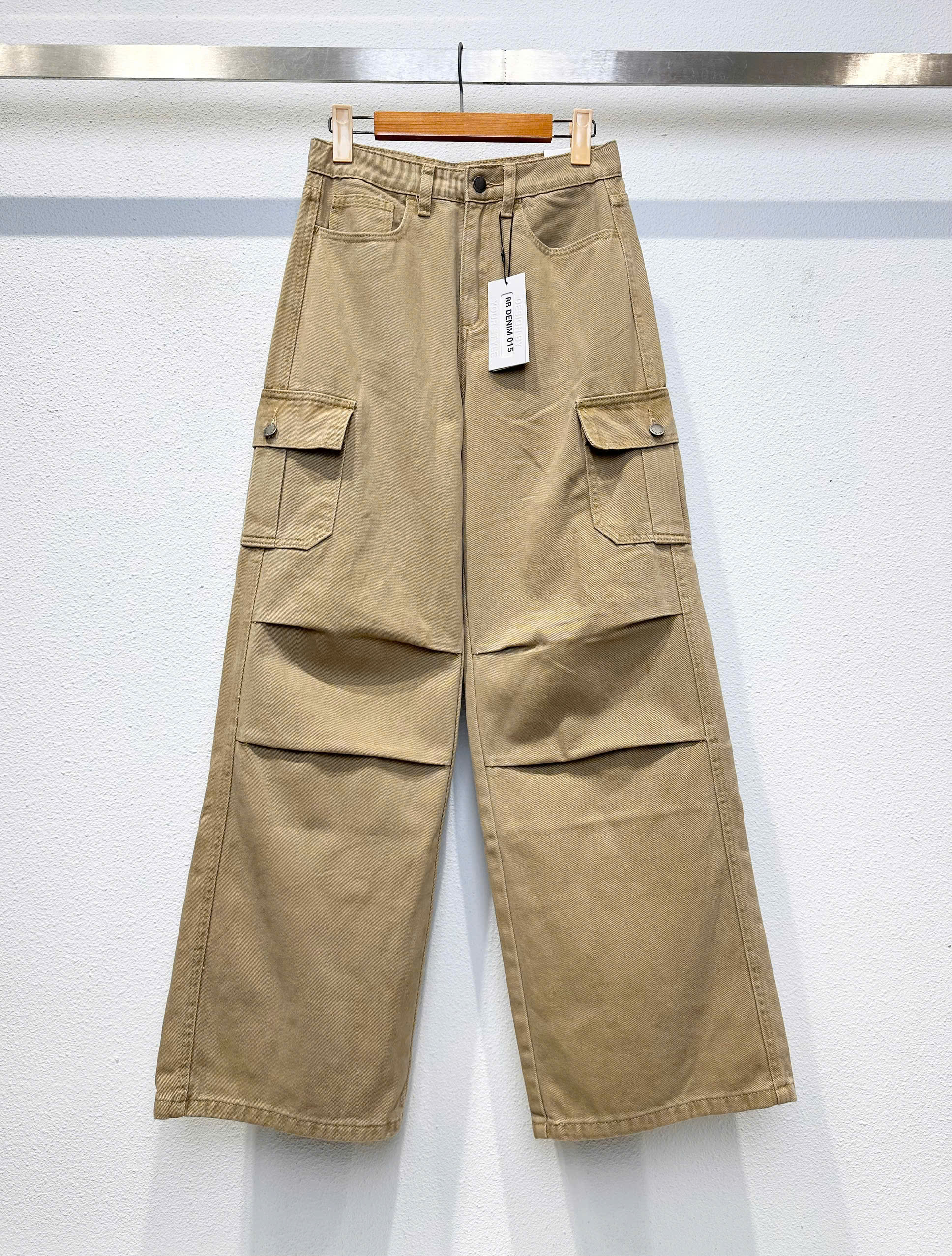 G886 QUẦN BB DENIM NÂU