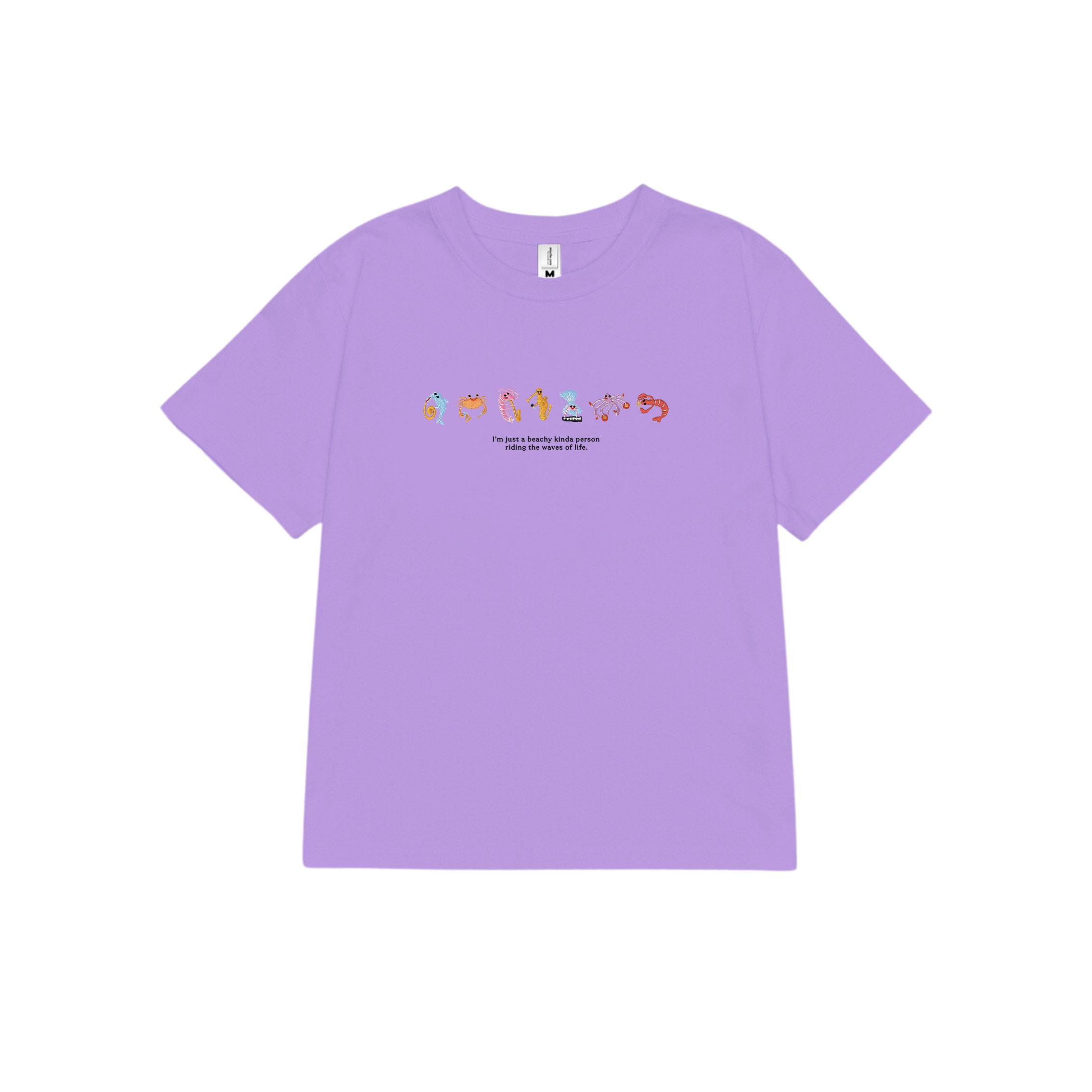 Áo thun baby tee form ôm mùa hè năng động ABD1022 Miucho tay ngắn Cổ tròn hotrend in mix_thumbnail_17