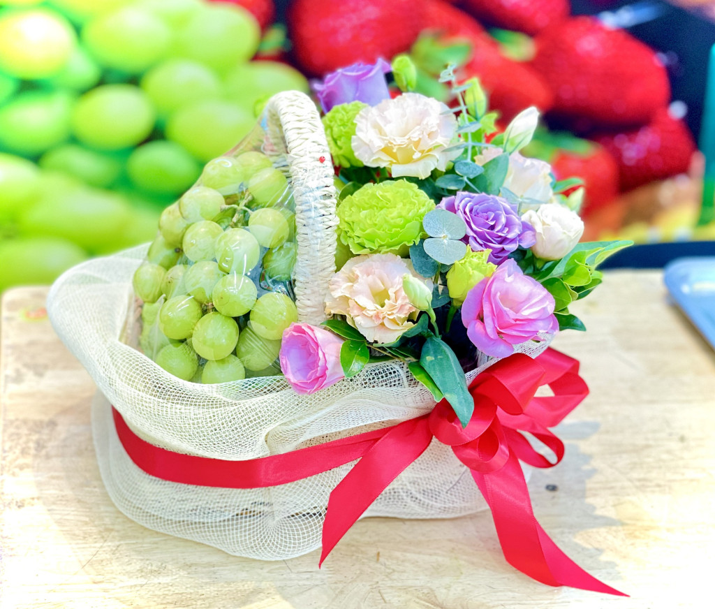 Giỏ hoa trái cây - GH902