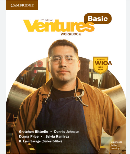 Ventures 3rd Basic Work Book sách in laser màu đẹp nét