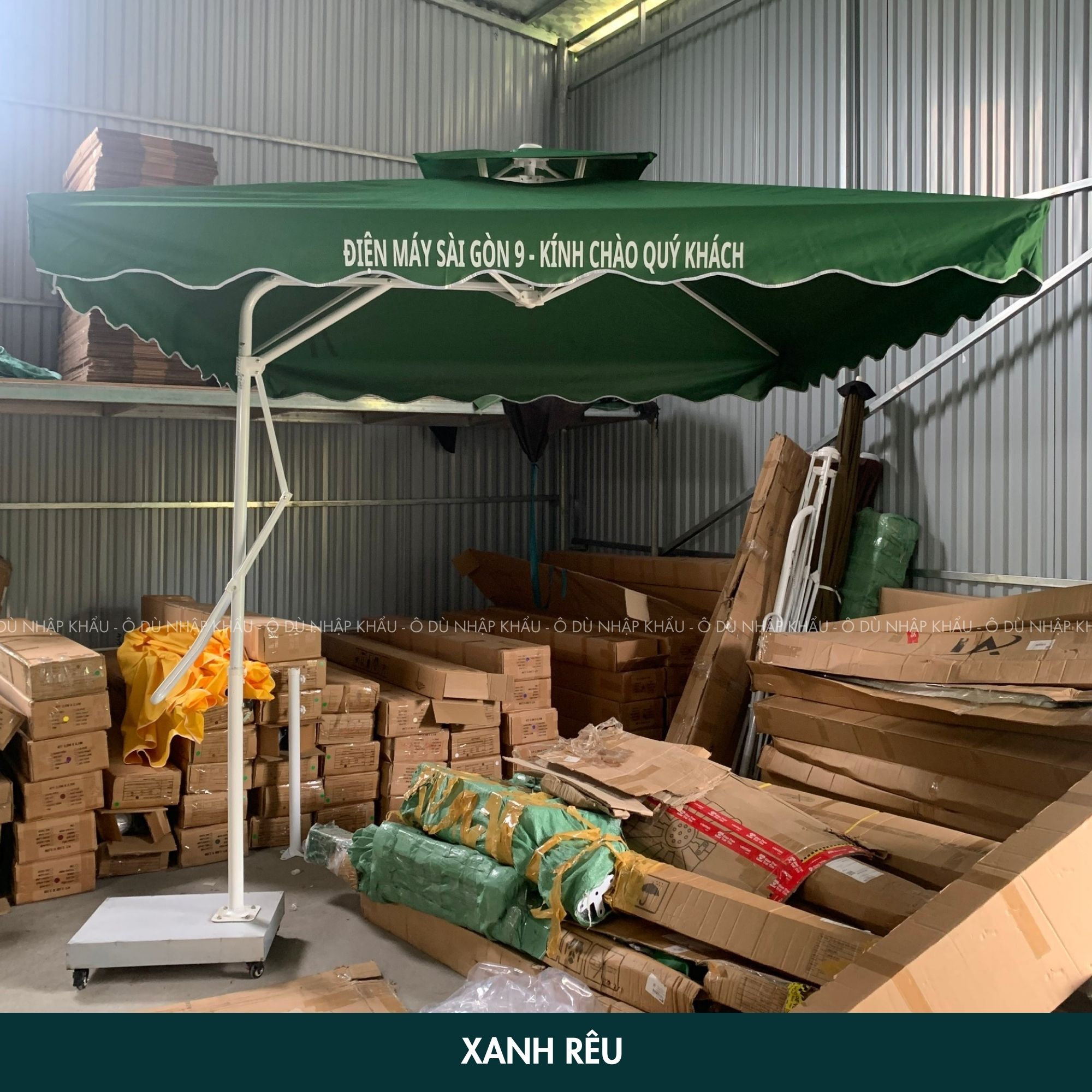 Dù lệch tâm vuông 2m5 nhập khẩu – Vải chống thấm PU, khung thép sơn tĩnh điện, bảo hành 1 năm_thumbnail_0