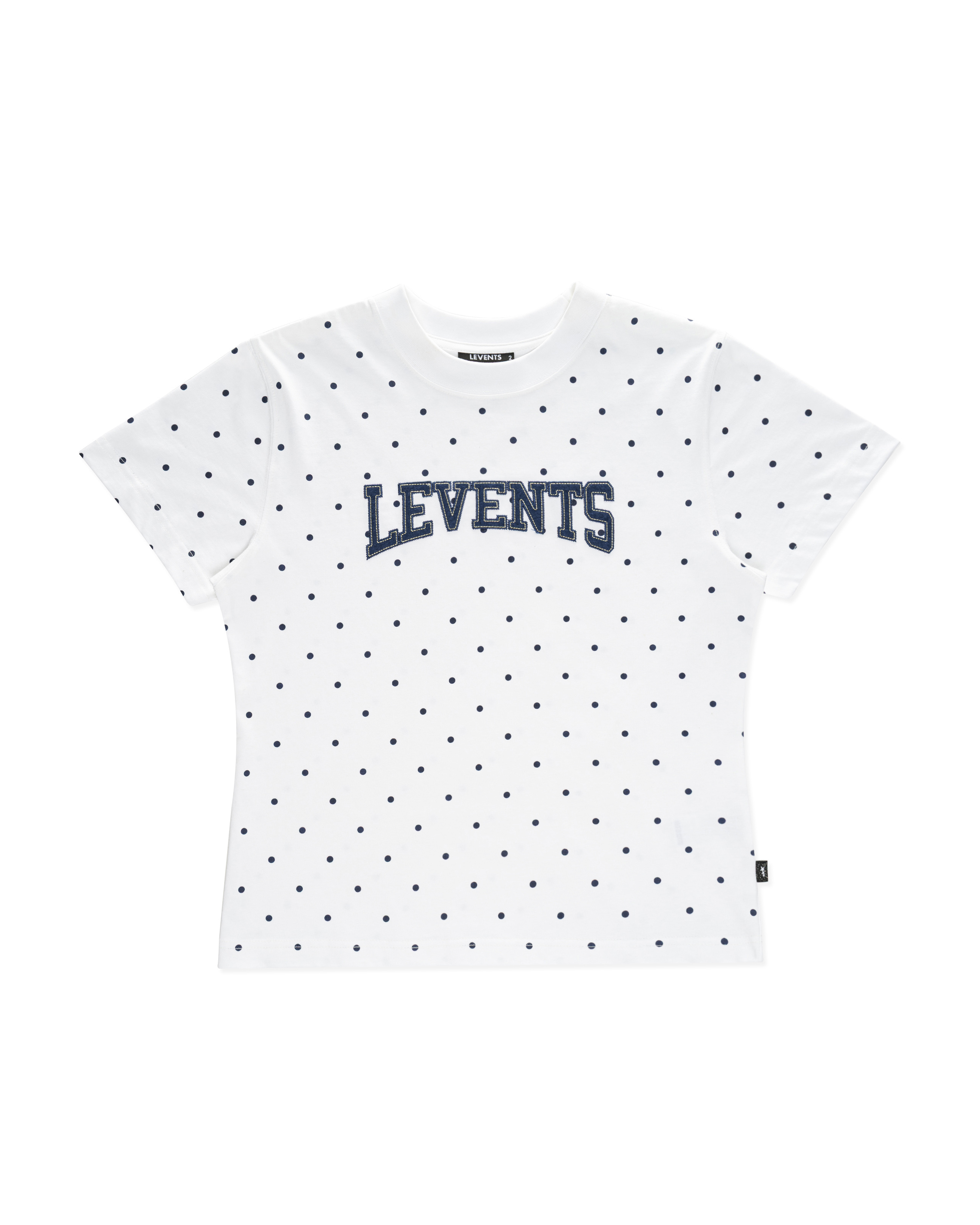 Levents® Seasonal Polkadot Regular Girl Tee/ White