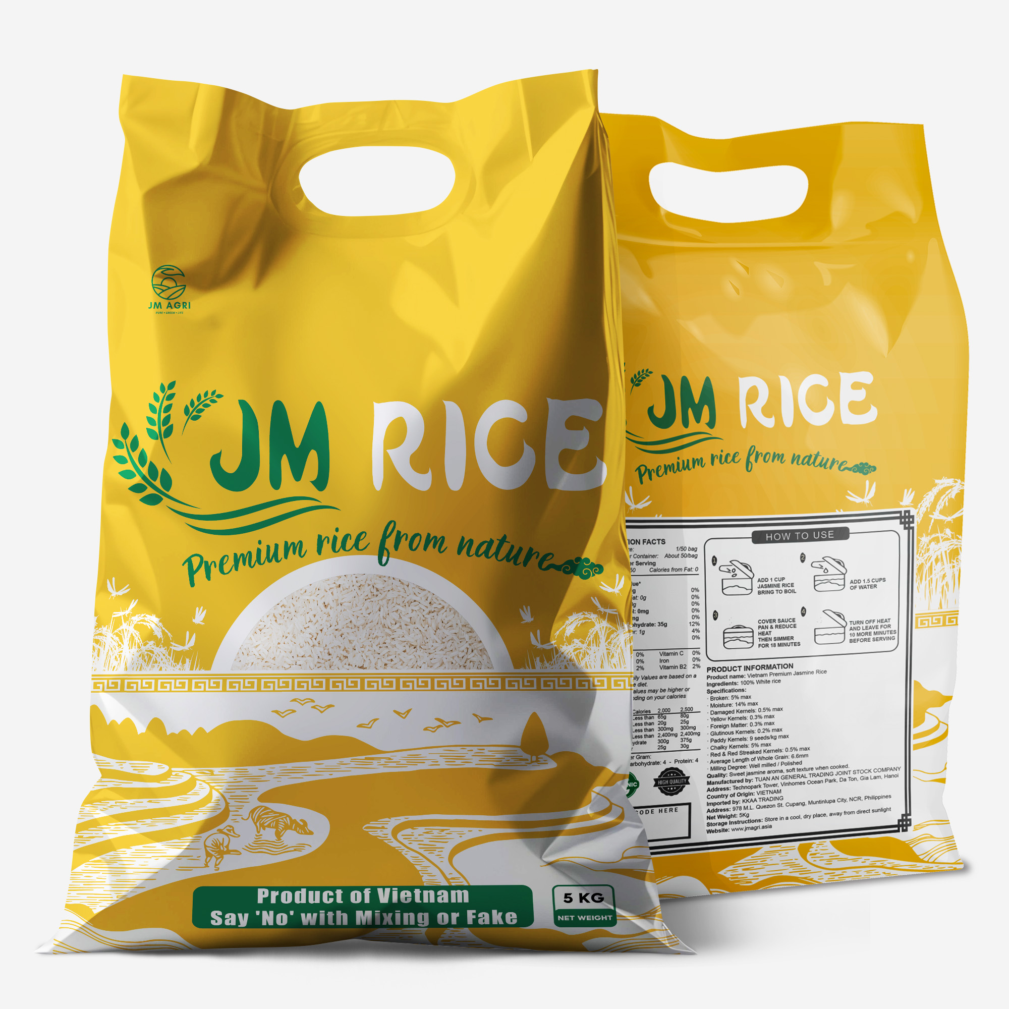 JM RICE - VIETNAM PREMIUM JASMINE GOLD