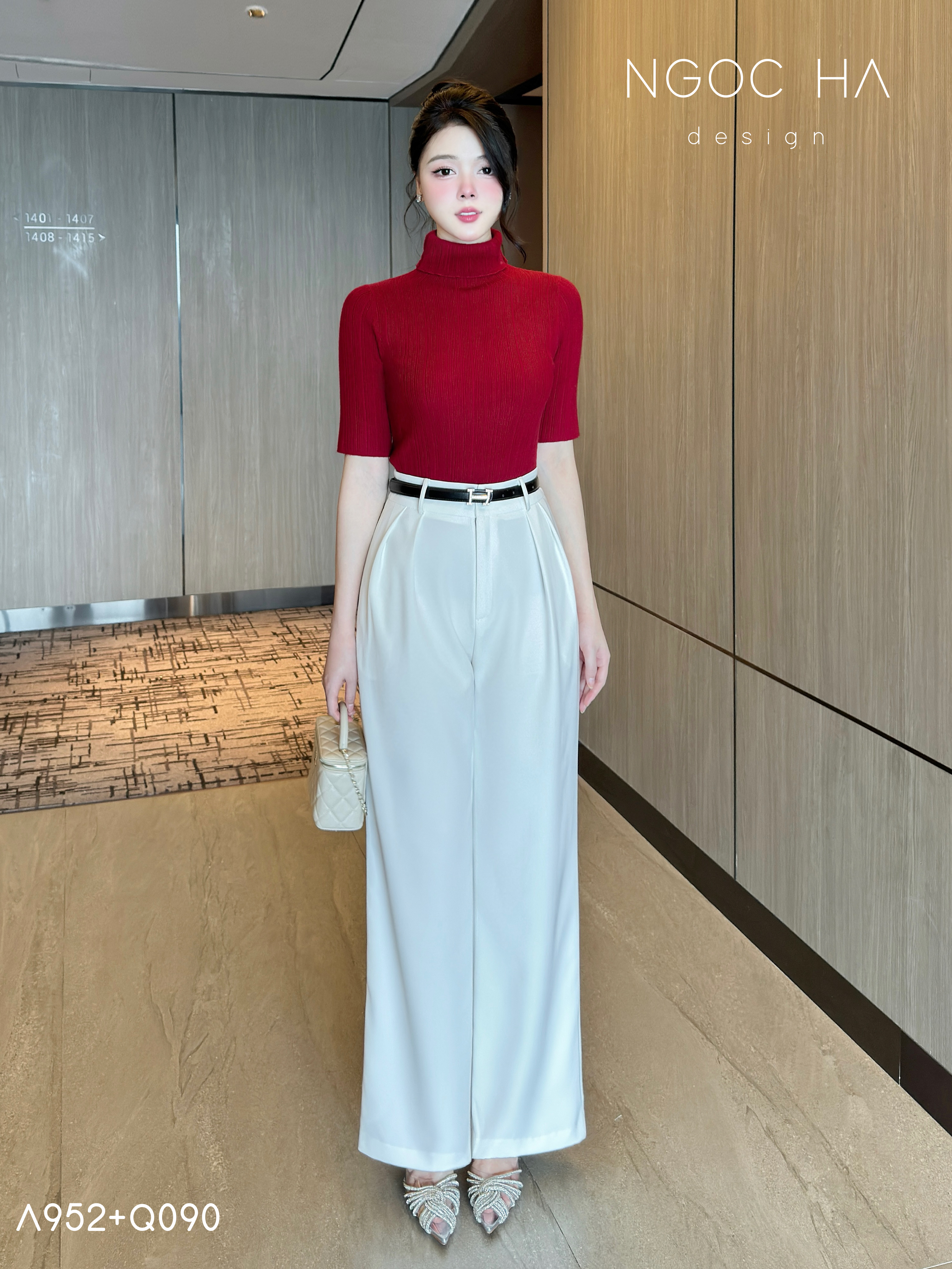 Valli Top_ Áo Thun Tay Lỡ Cổ Cao A952_thumbnail_5