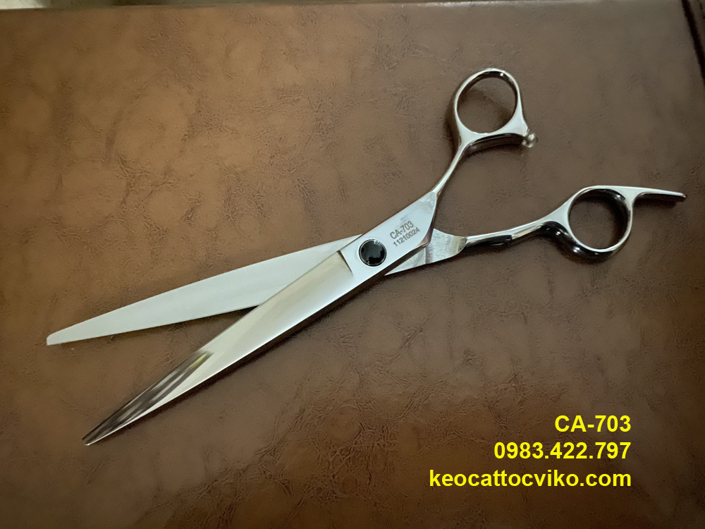 Kéo cắt tóc VIKO AKAFUJI CA703 size 7 inches,  bảo hành 1 năm_thumbnail_5