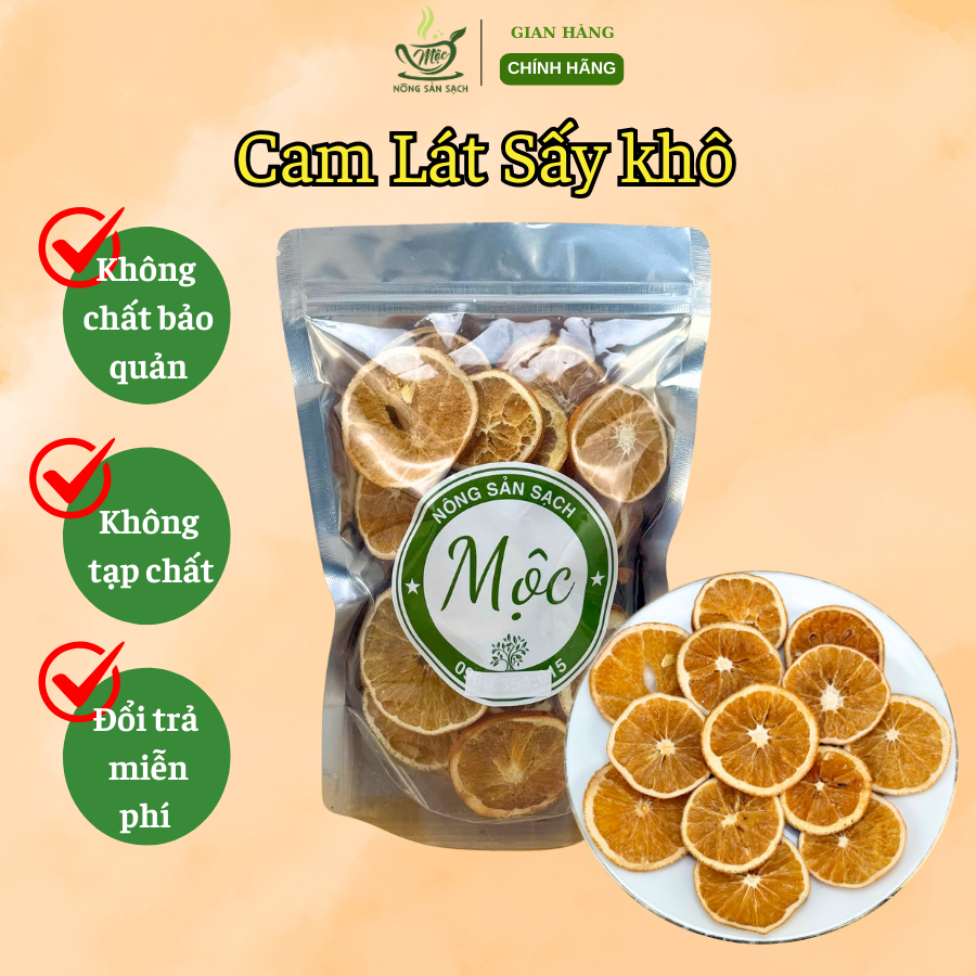 Cam lát sấy khô 500Gram