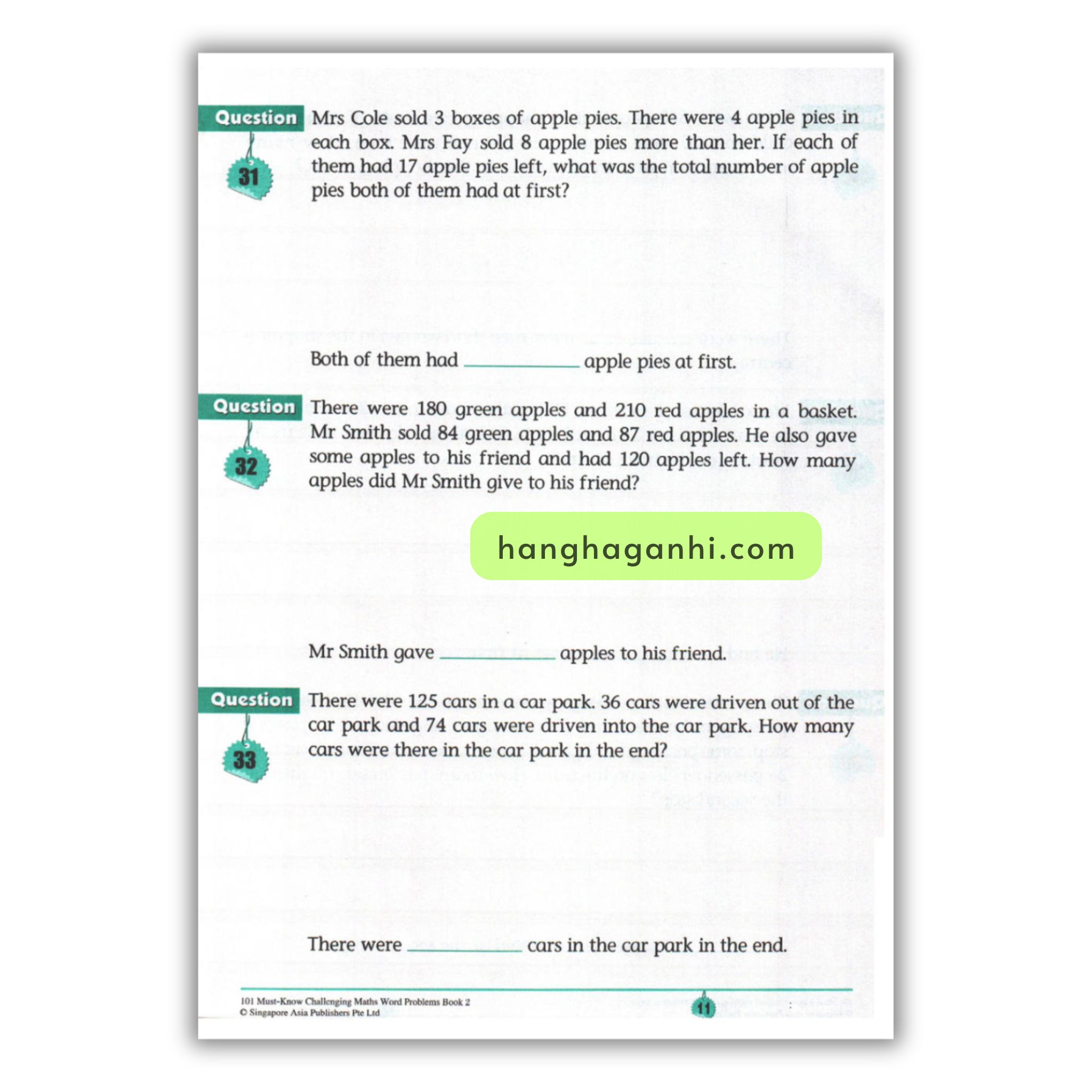 [Sách] 101 Must- Know Challenging Maths Word Problems Book 2_thumbnail_3