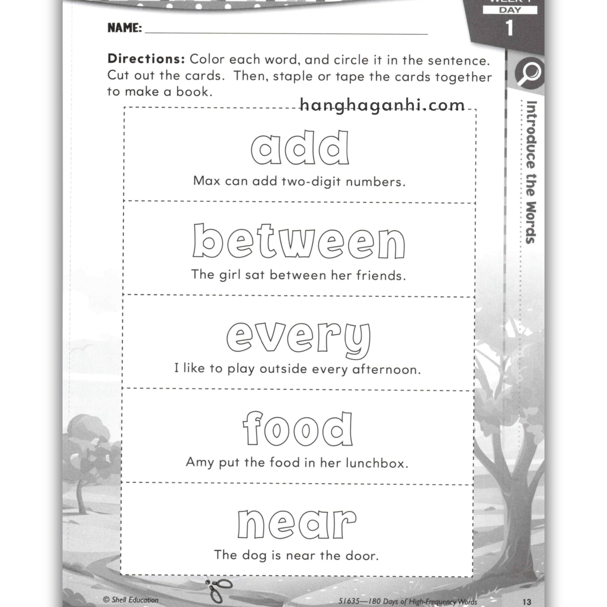 Sách 180 Days Of High Frequency Words Grade 2_thumbnail_9