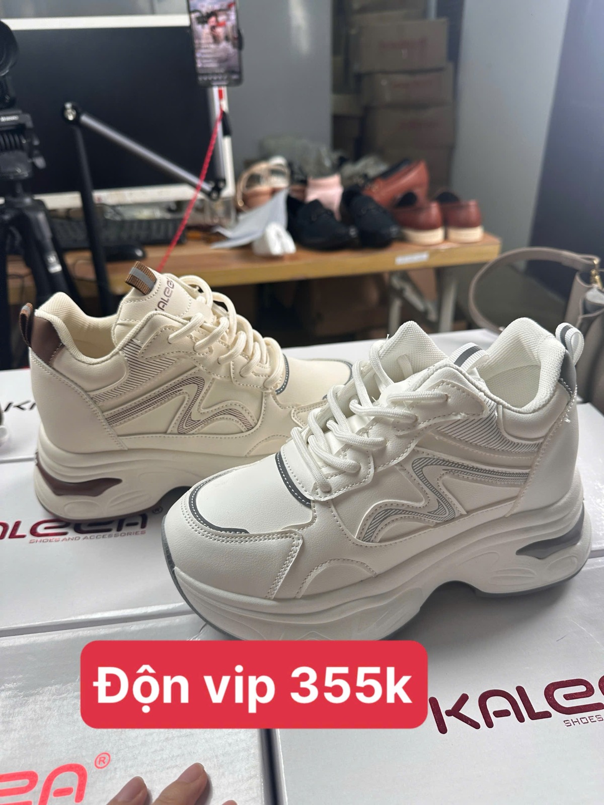 T50 - Giày thể thao nữ độn đế tăng chiều cao