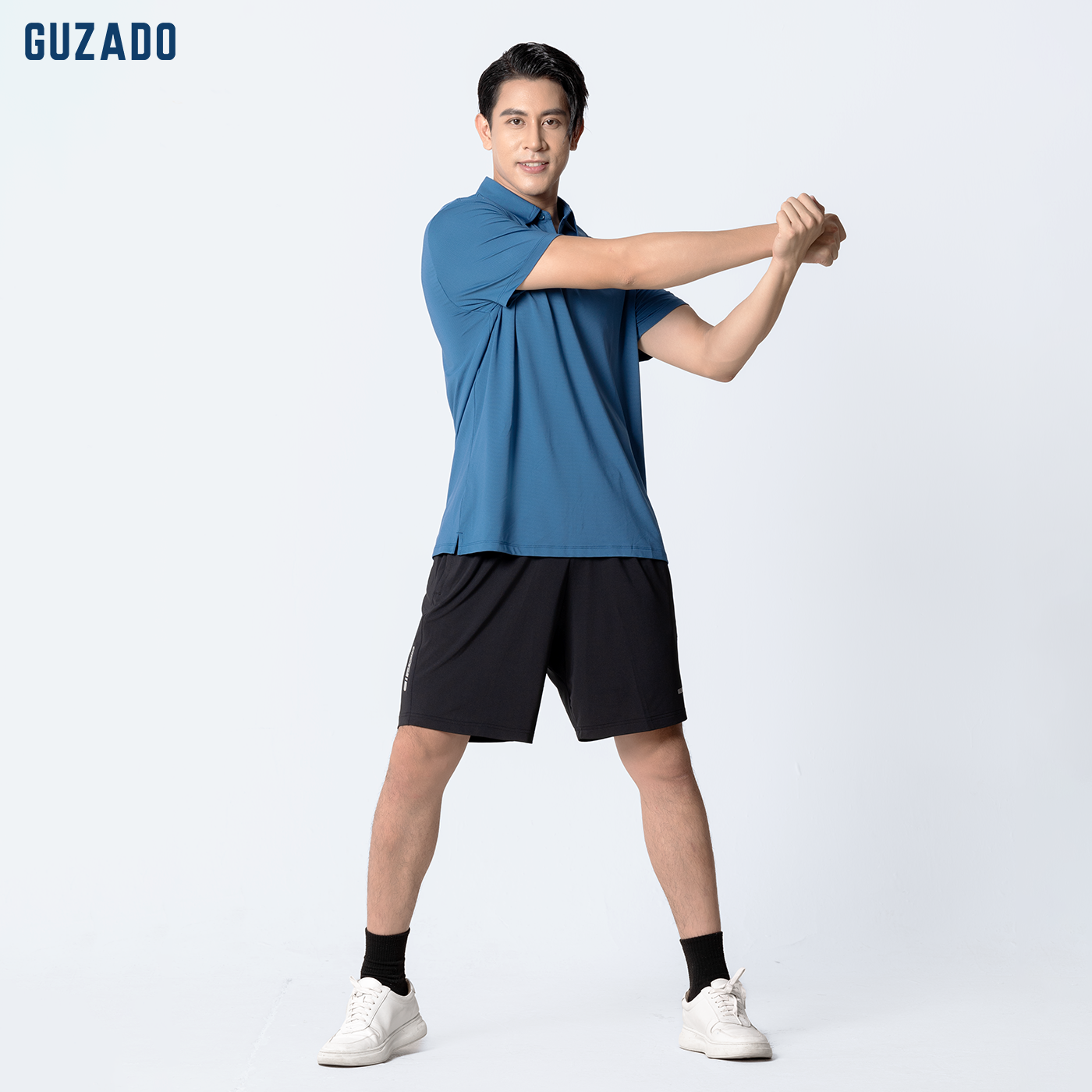 Bộ Polo Nam Thể Thao Guzado Mềm Mại, Basic, Đa Dạng Phong Cách BPL02_thumbnail_4