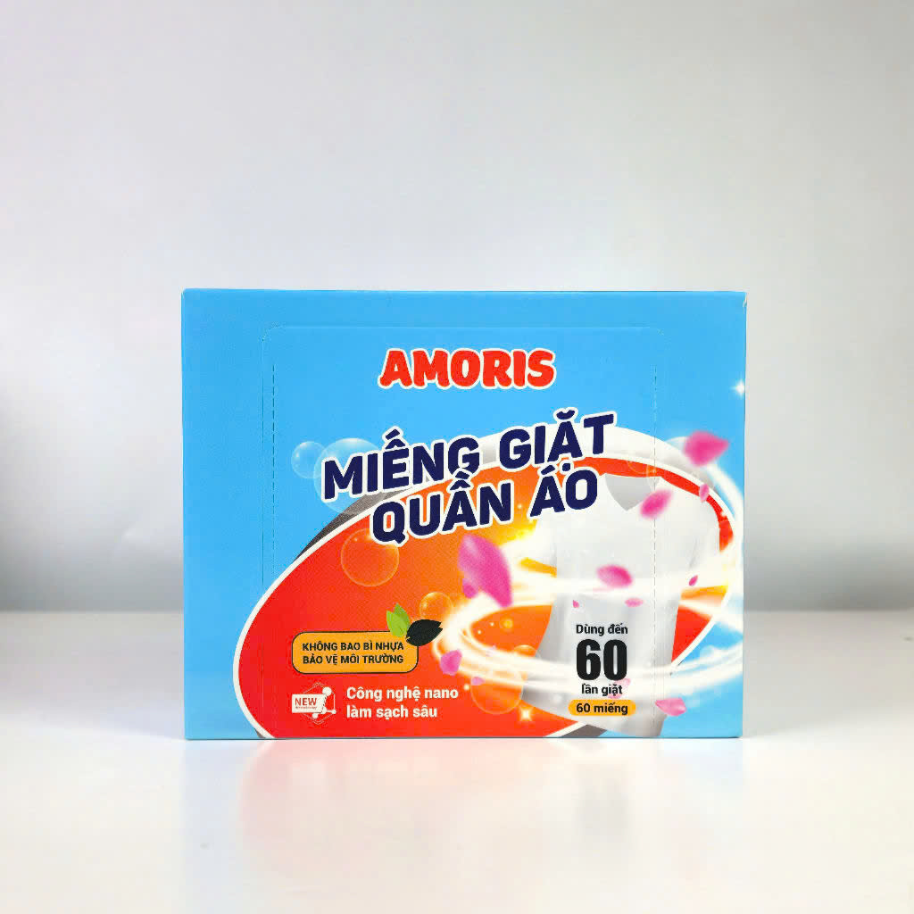 Miếng giặt (60 tờ/hộp) Amoris - HHAMI02_thumbnail_2