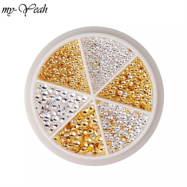 Set bi nửa - mix size - màu bạc + vàng