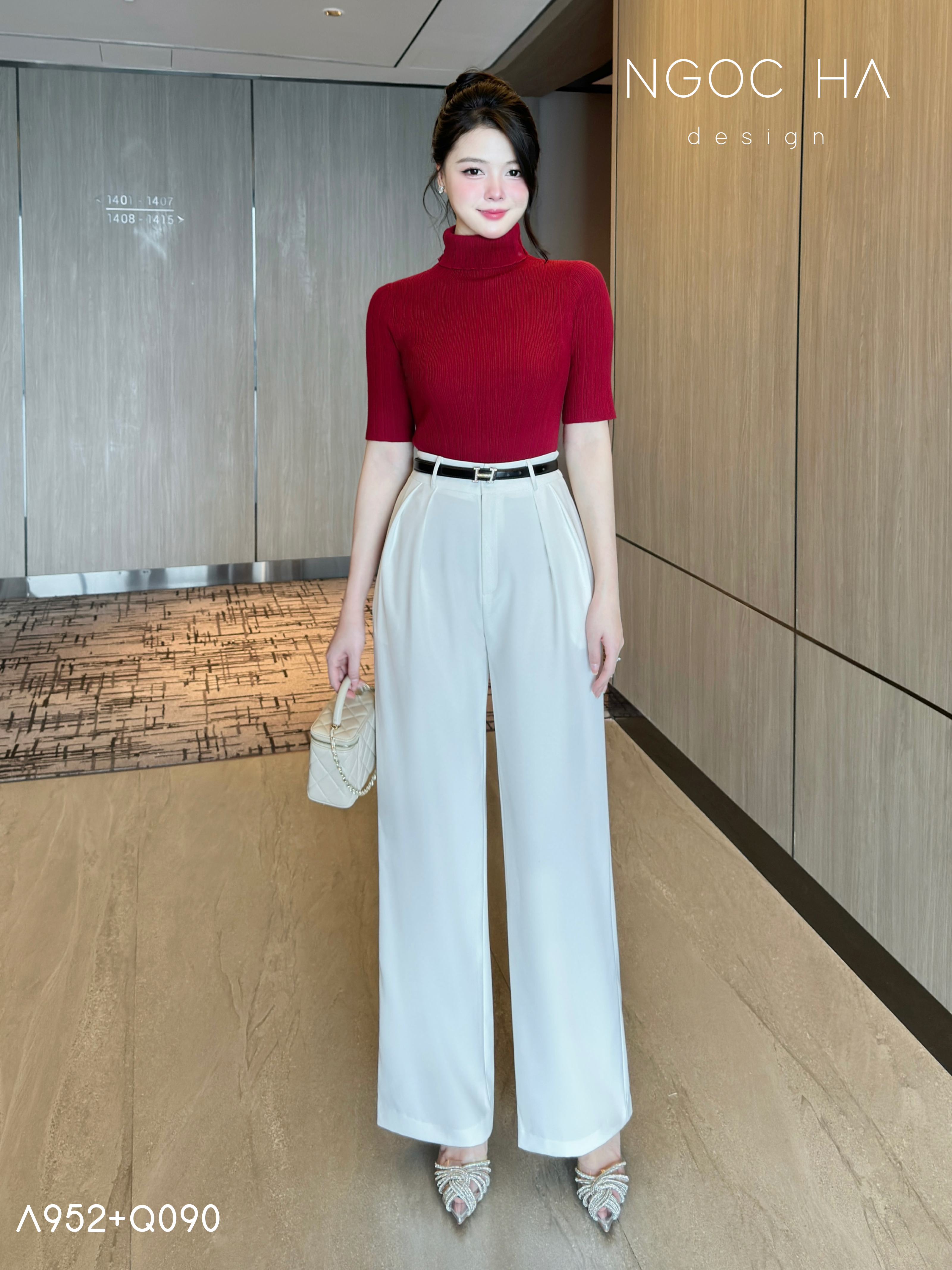 Valli Top_ Áo Thun Tay Lỡ Cổ Cao A952_thumbnail_1