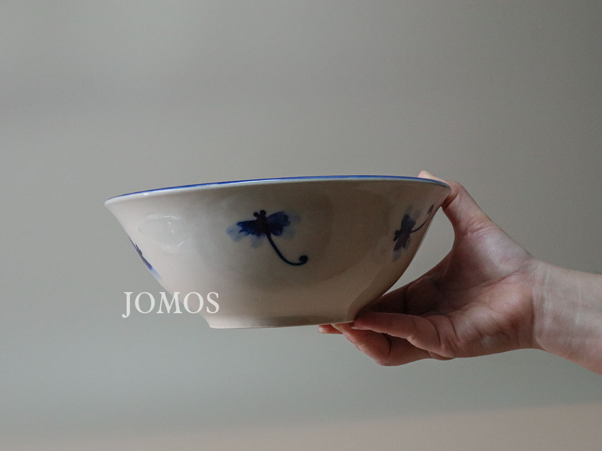 Tô canh 21cm gốm cao cấp lái thiêu chuồn chuồn J000304_thumbnail_2