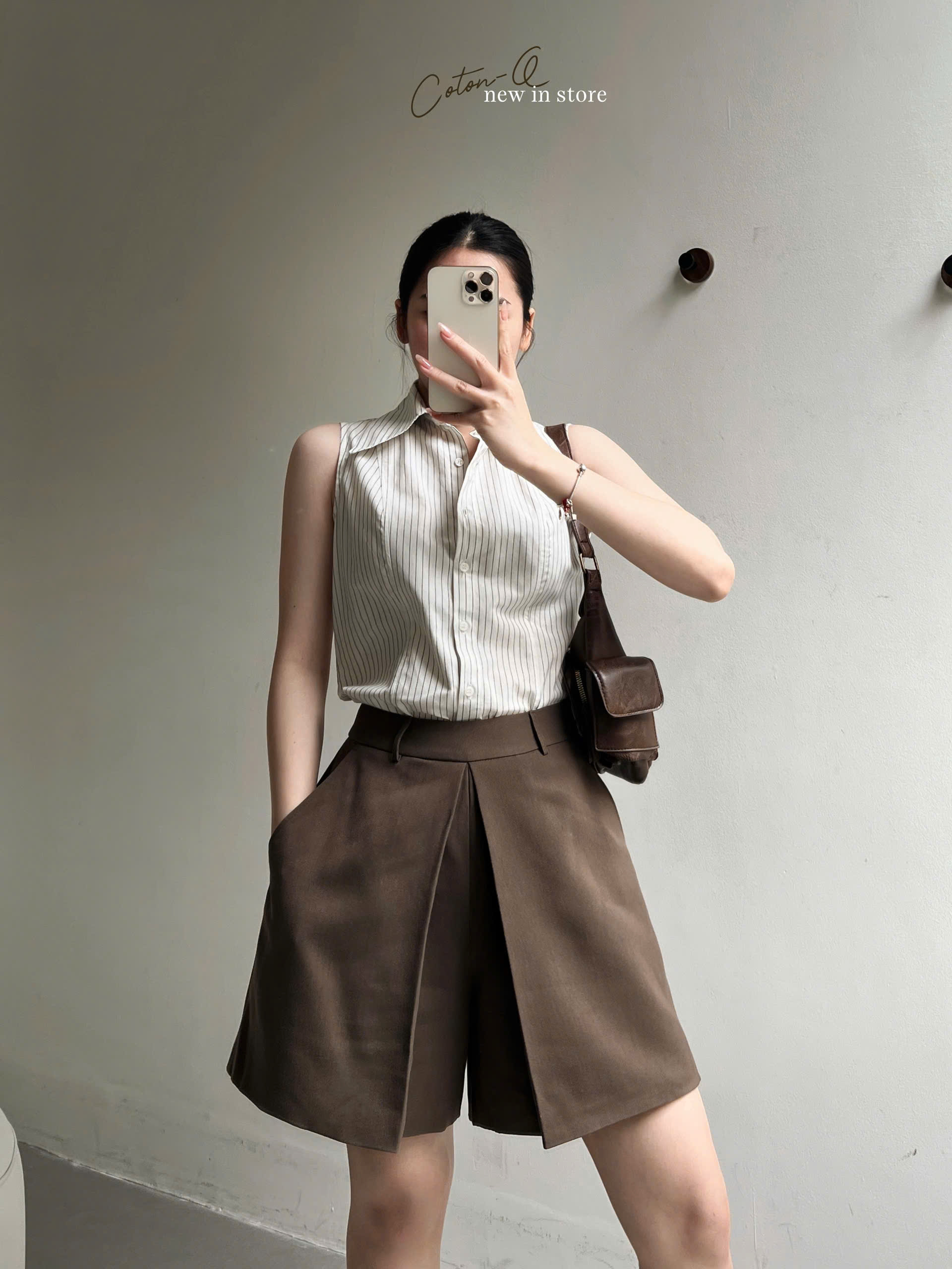 Set áo somi sát nách + quần short_thumbnail_12