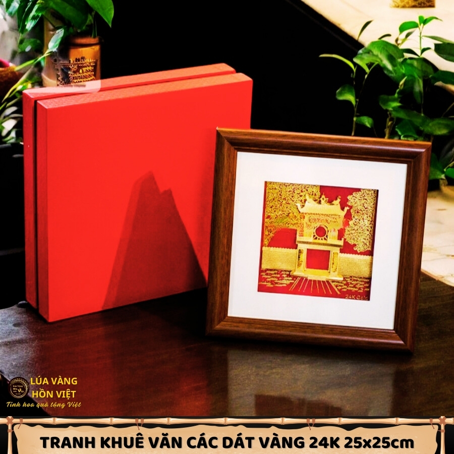 TRANH KHUÊ VĂN CÁC DÁT VÀNG 24K 25x25cm_thumbnail_5