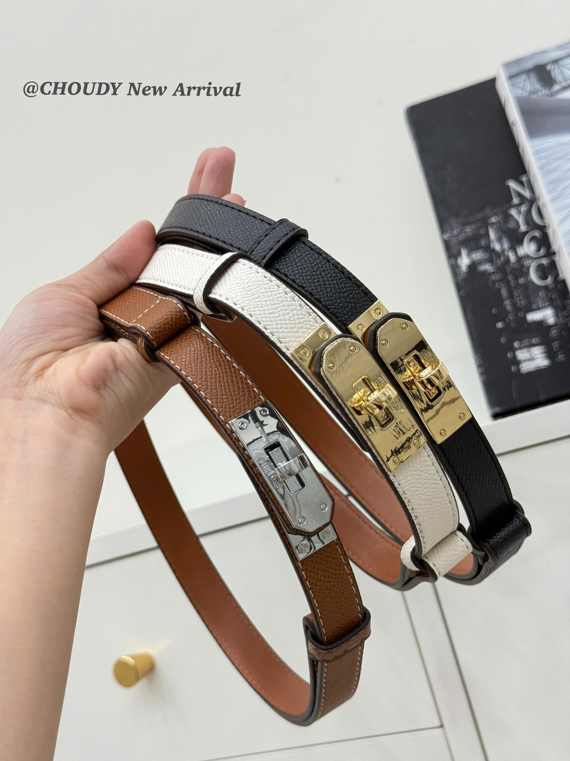 SALE T73 THẮT LƯNG NỮ 3 MÀU_thumbnail_1