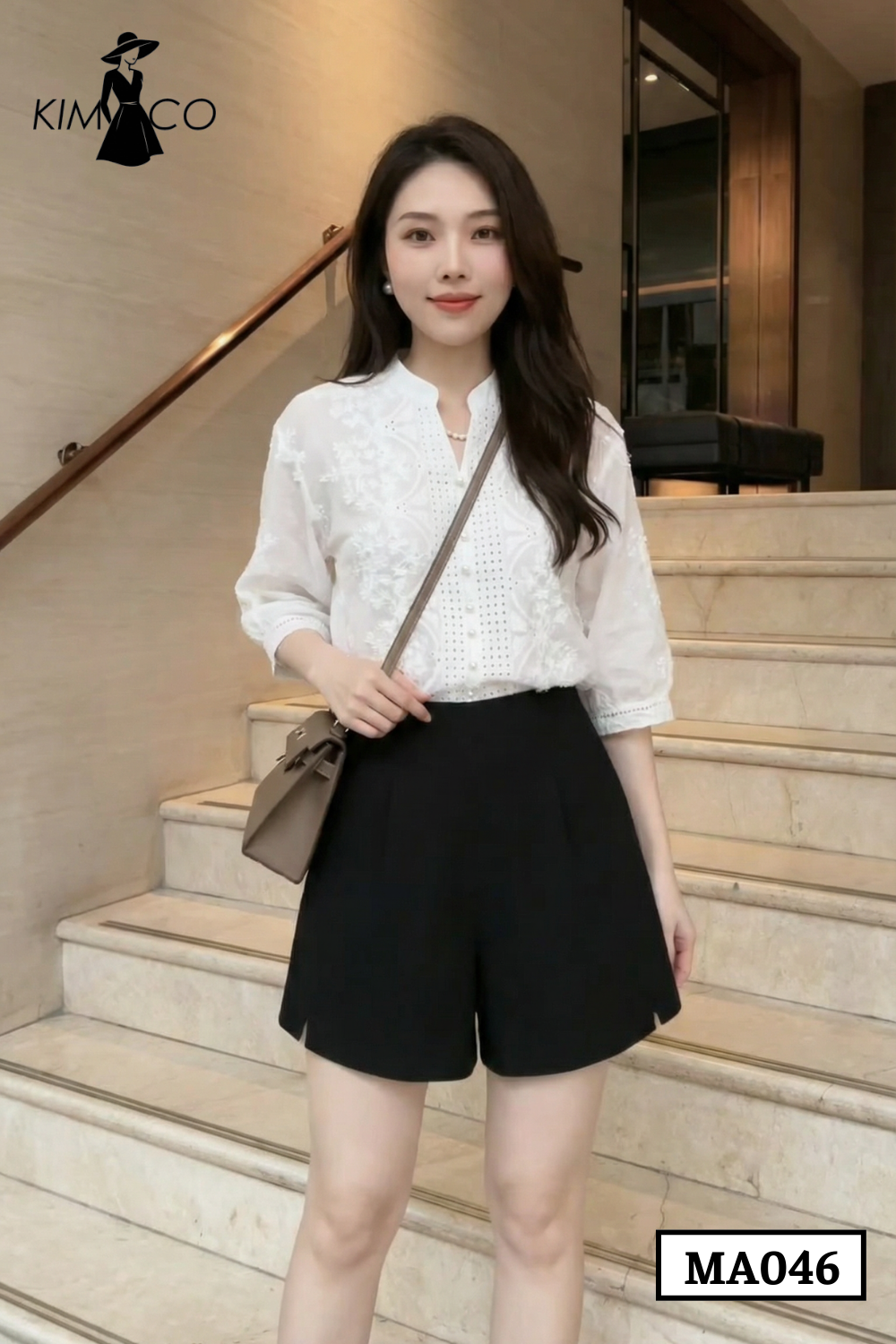 Áo Ivory Grace Blouse - MA046