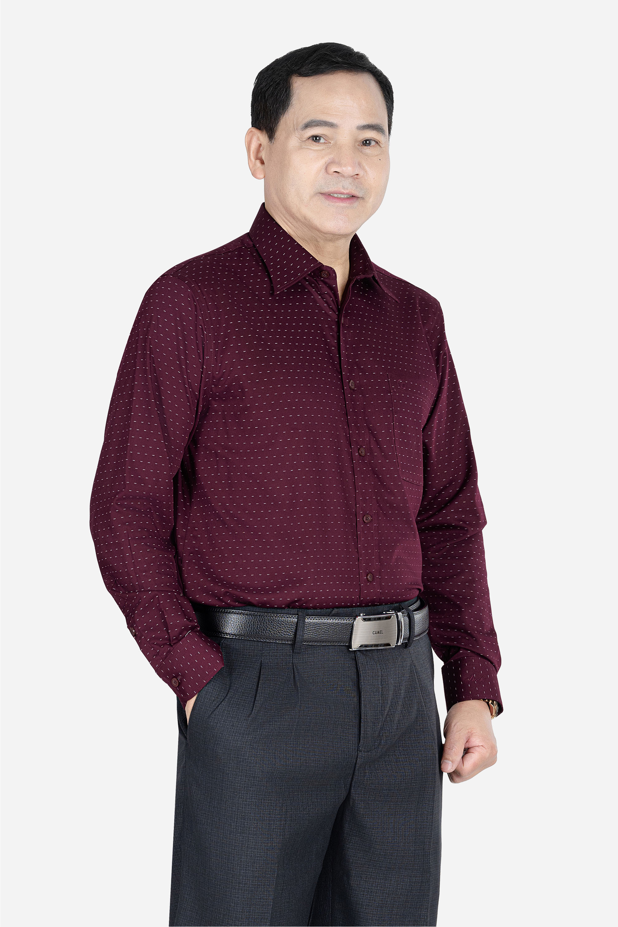 Sơ Mi Dài Tay Họa Tiết Nam Trung Niên ANCHI Chất Liệu Sợi Sồi Cao Cấp_thumbnail_3