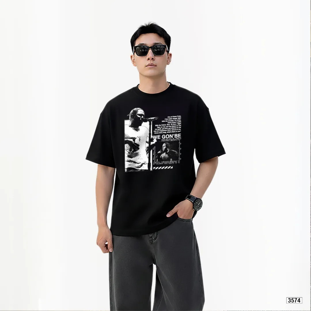 Áo thun nam form rộng phong cách retro TeePrint 3574_thumbnail_1