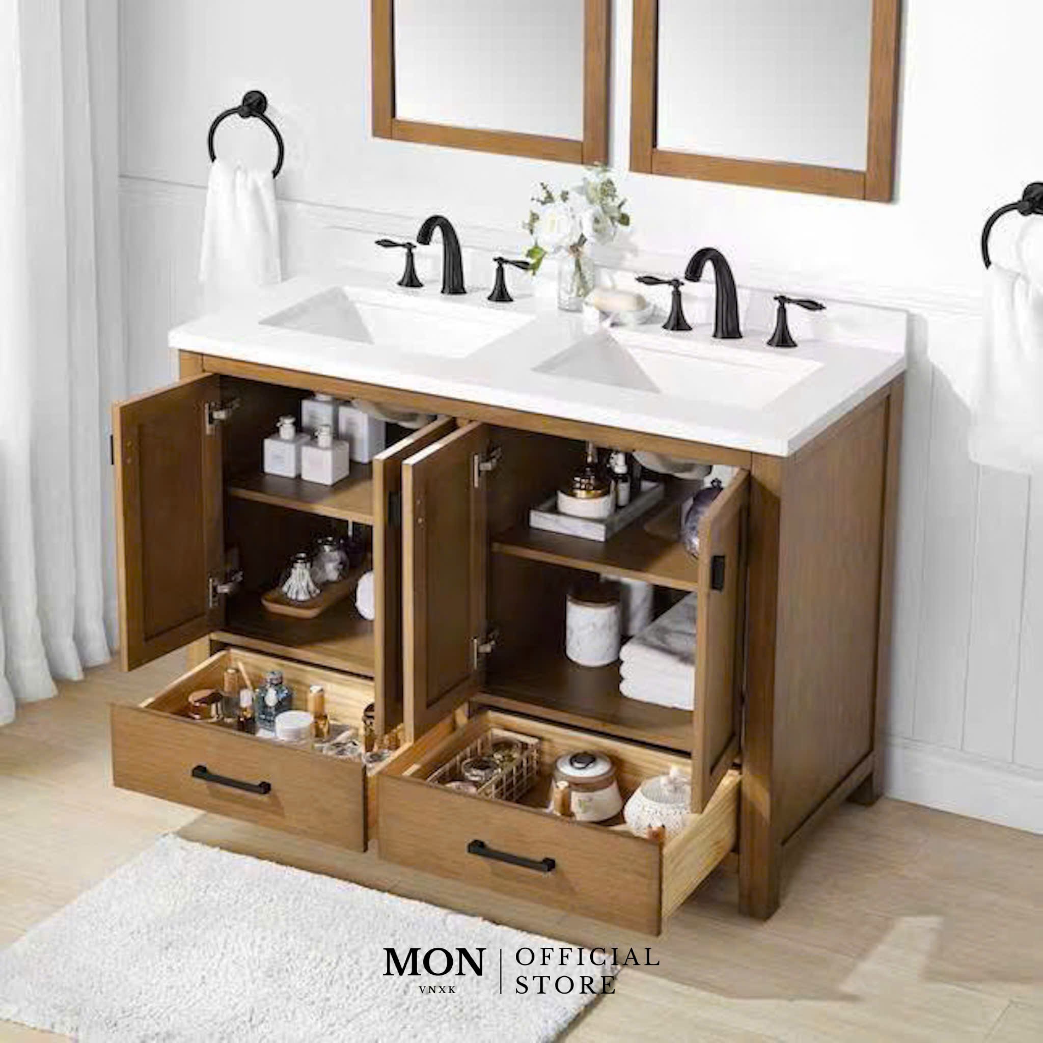 TỦ LAVABO ALLEN & ROTH 48 inch RONALD 48-IN ALMOND TOFFEE_thumbnail_7