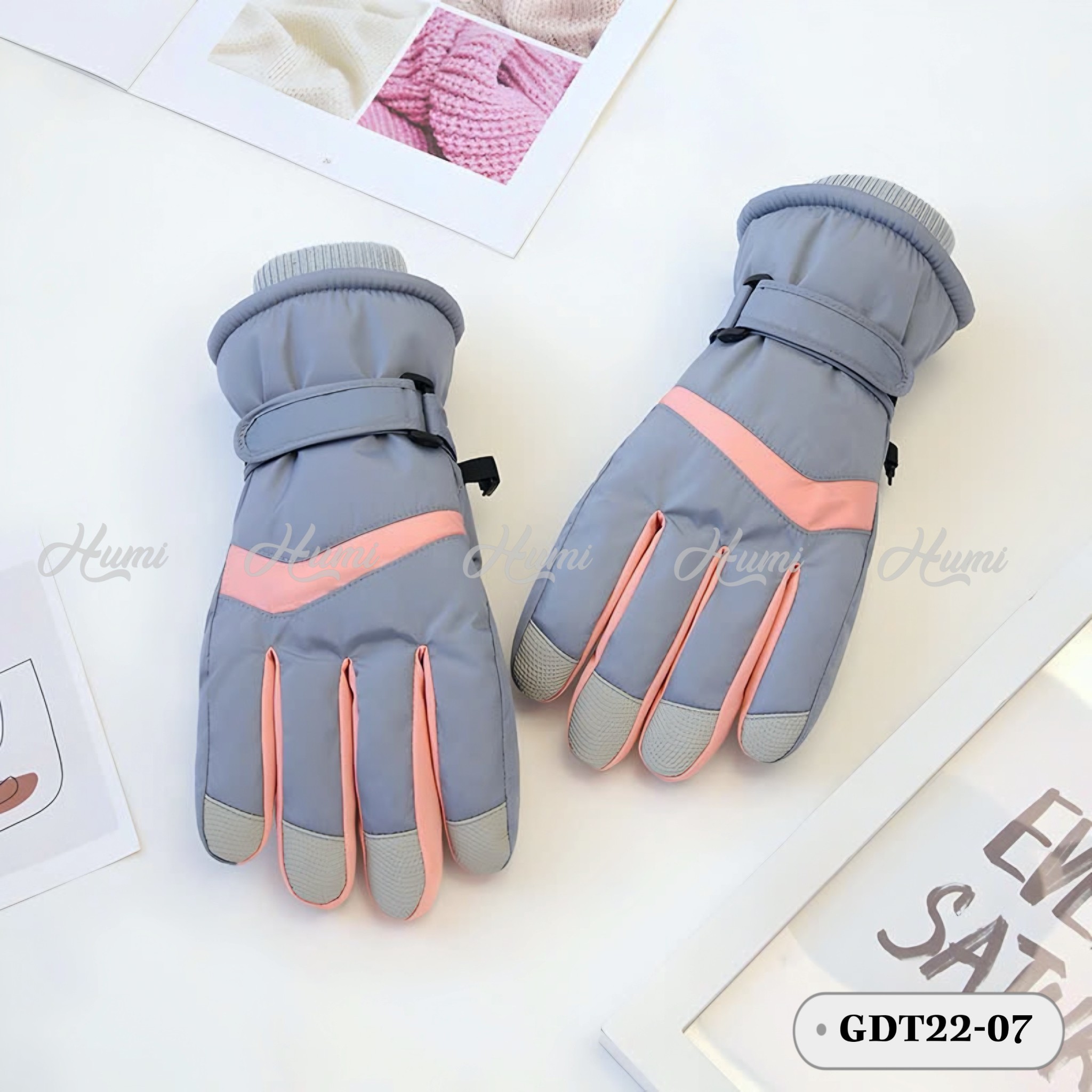 GĂNG TAY ĐI TUYẾT (GDT22-07 Xanh)