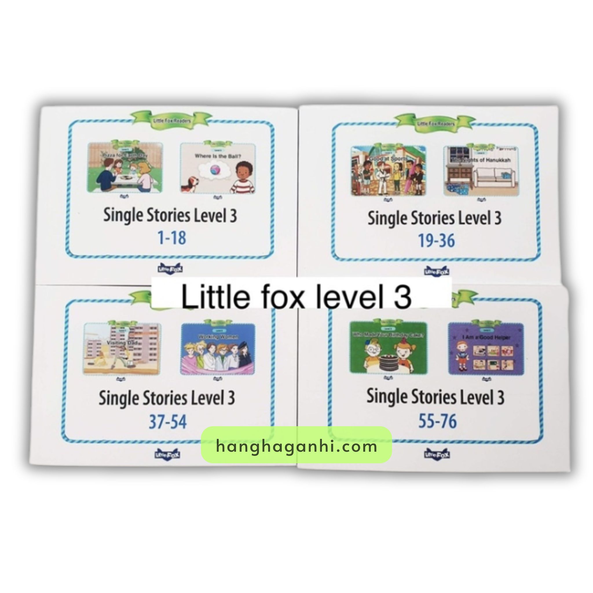 Little Fox Single Stories Level 3 – Trọn bộ 76 truyện kèm File nghe, video và quiz