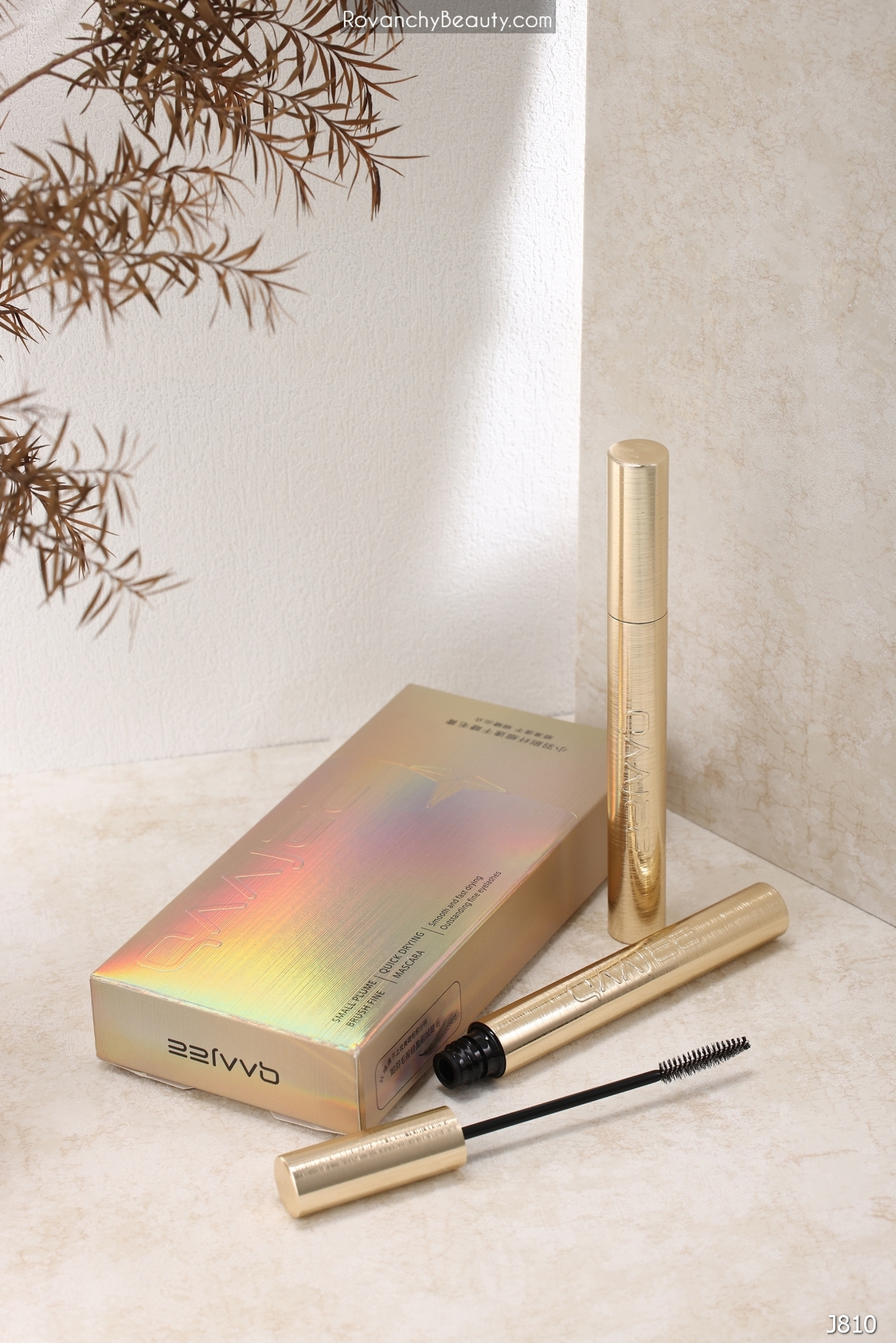 J810 Mascara Dài Mi, Chuốt Mi Cong Tự Nhiên, Không Lem, Không Trôi - Chống Thấm Nước Cao Cấp_thumbnail_6