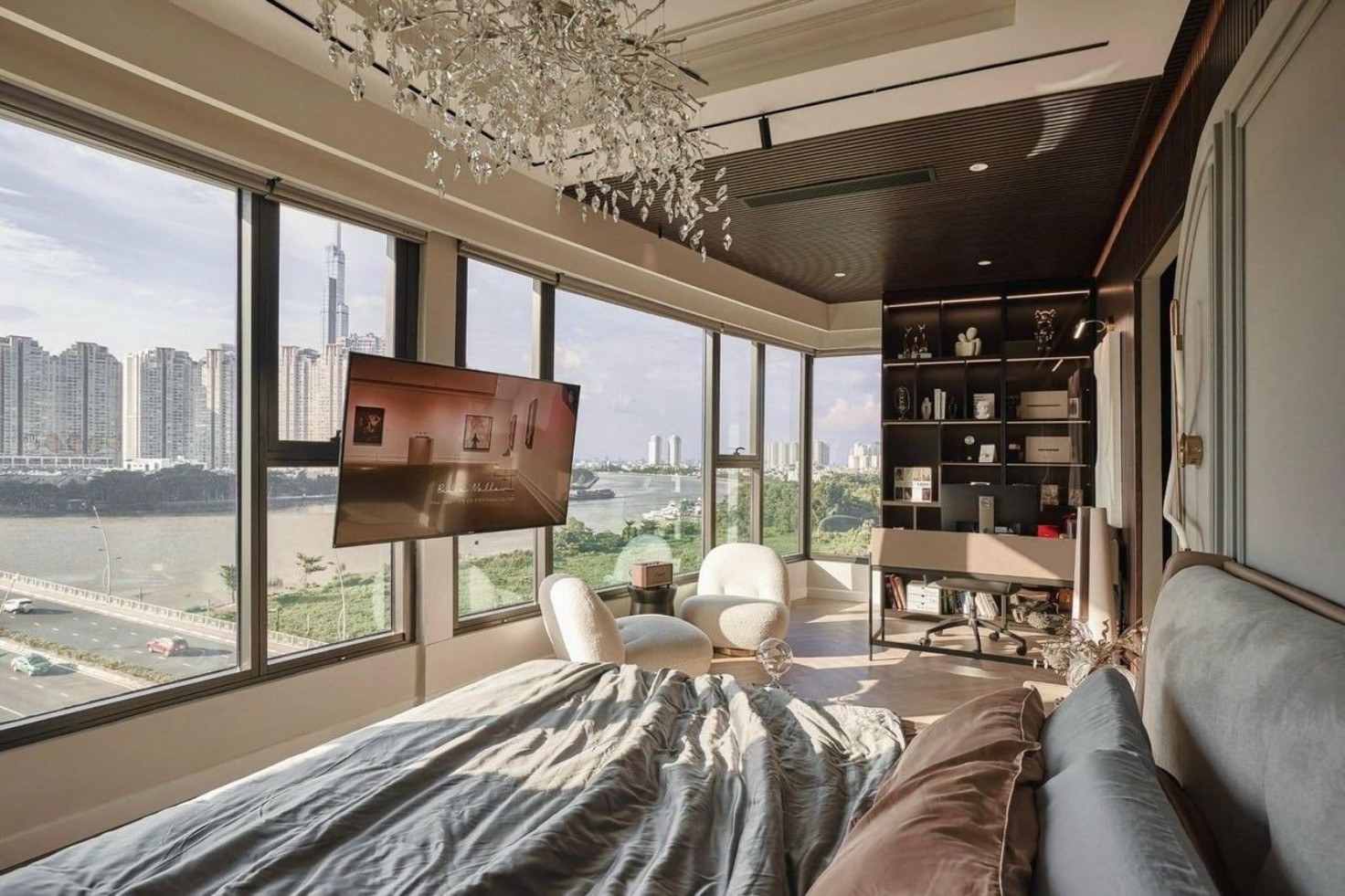 𝐍𝐇𝐀̀ Đ𝐄̣𝐏 𝐗𝐄 𝐒𝐀𝐍𝐆_𝐒𝐀́𝐍𝐇 𝐍𝐆𝐀𝐍𝐆 𝐓𝐑𝐔𝐌𝐏 𝐓𝐎𝐖𝐄𝐑_ THE RIVER THỦ THIÊM_𝟒 𝐏𝐇𝐎̀𝐍𝐆 𝐍𝐆𝐔̉_thumbnail_6