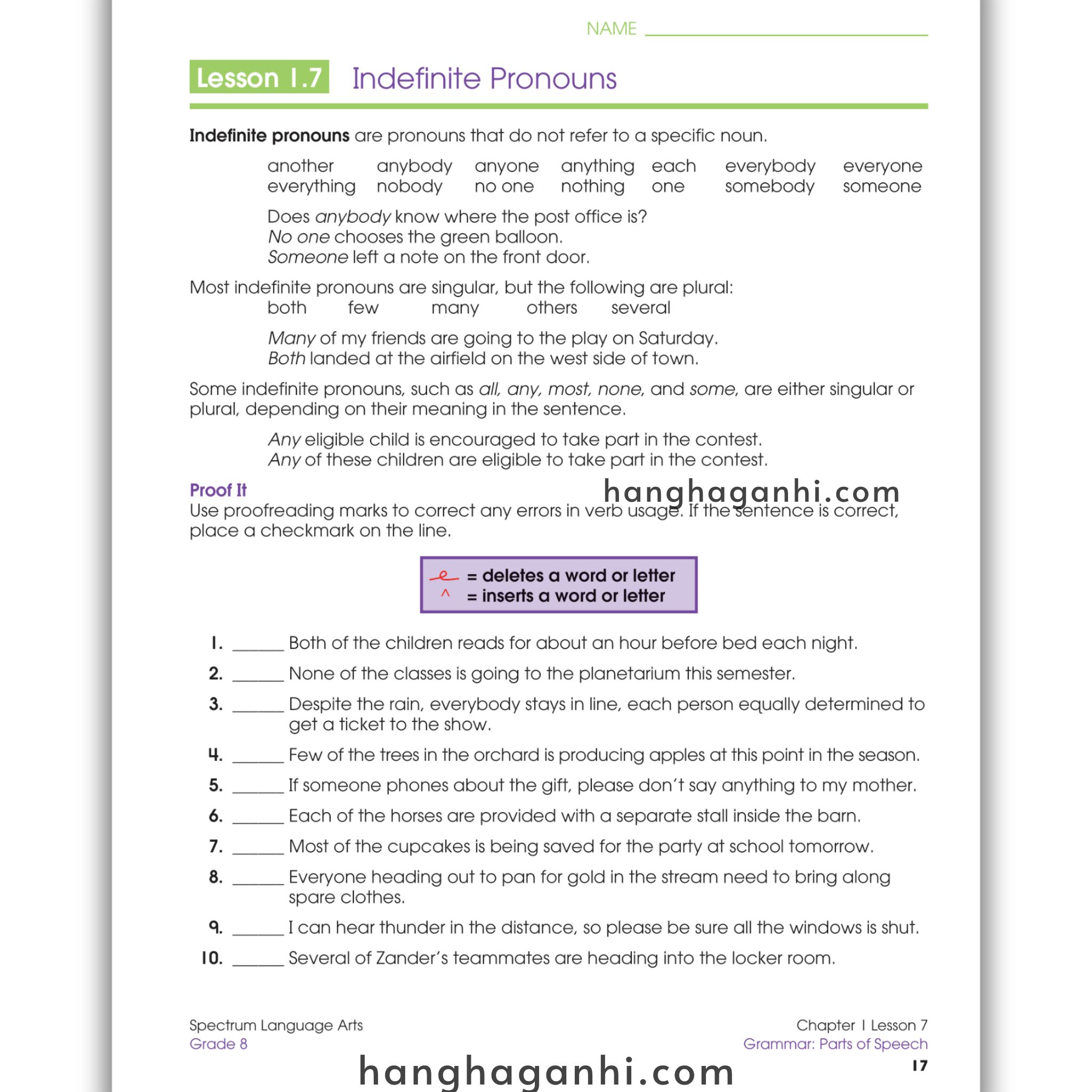 Sách Spectrum Language Arts Workbook Grade 8_thumbnail_12