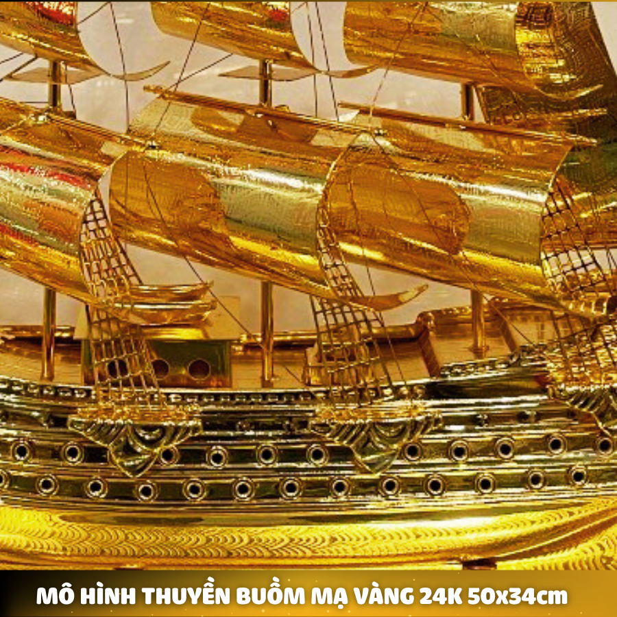 THUYỀN BUỒM ĐẾ ĐỒNG 50x32cm_thumbnail_5