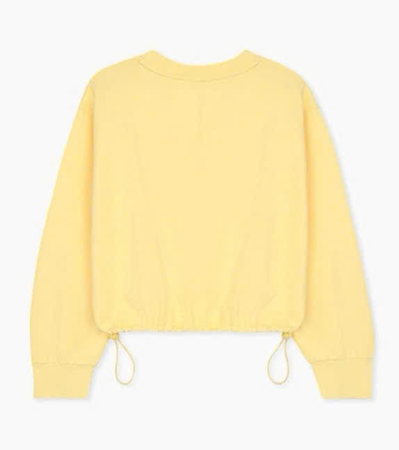 Áo tay dài rút dây xịn bé gái ( VÀNG )_thumbnail_6