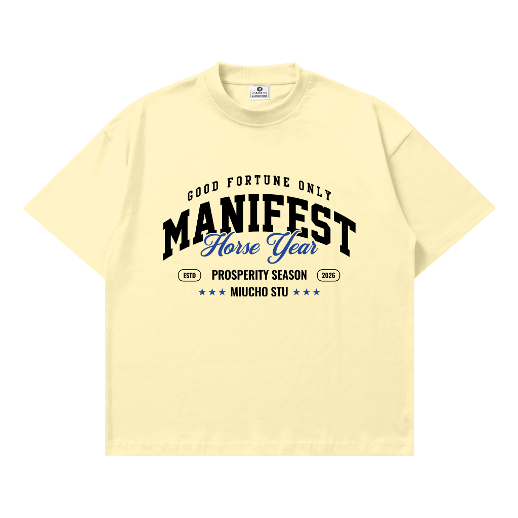 Áo thun Tết nam nữ form boxy Miucho chất vải mềm mại thoáng mát chữ basic in typography 2939_thumbnail_13